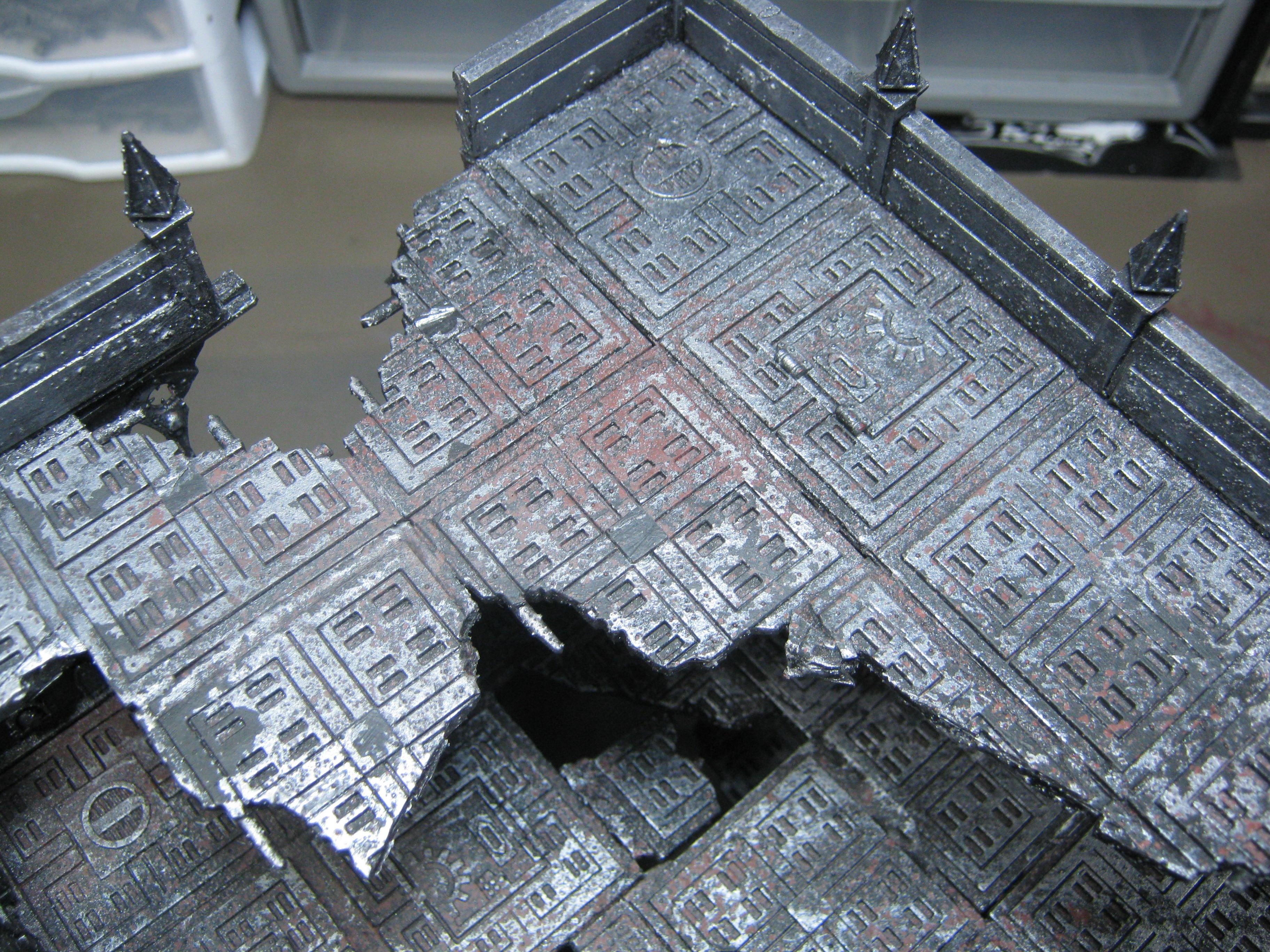 Basilica, Conversion, Imperial Sector, Ruins, Terrain, Warhammer 40,000
