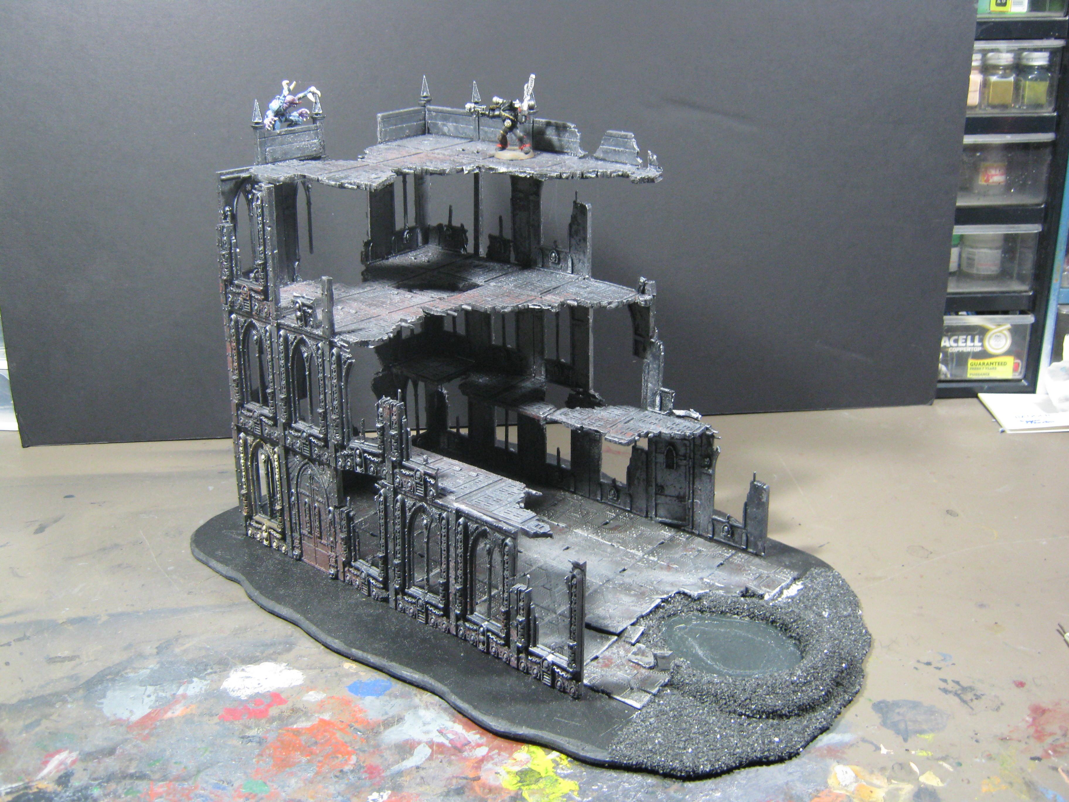 Basilica, Conversion, Imperial Sector, Ruins, Terrain, Warhammer 40,000