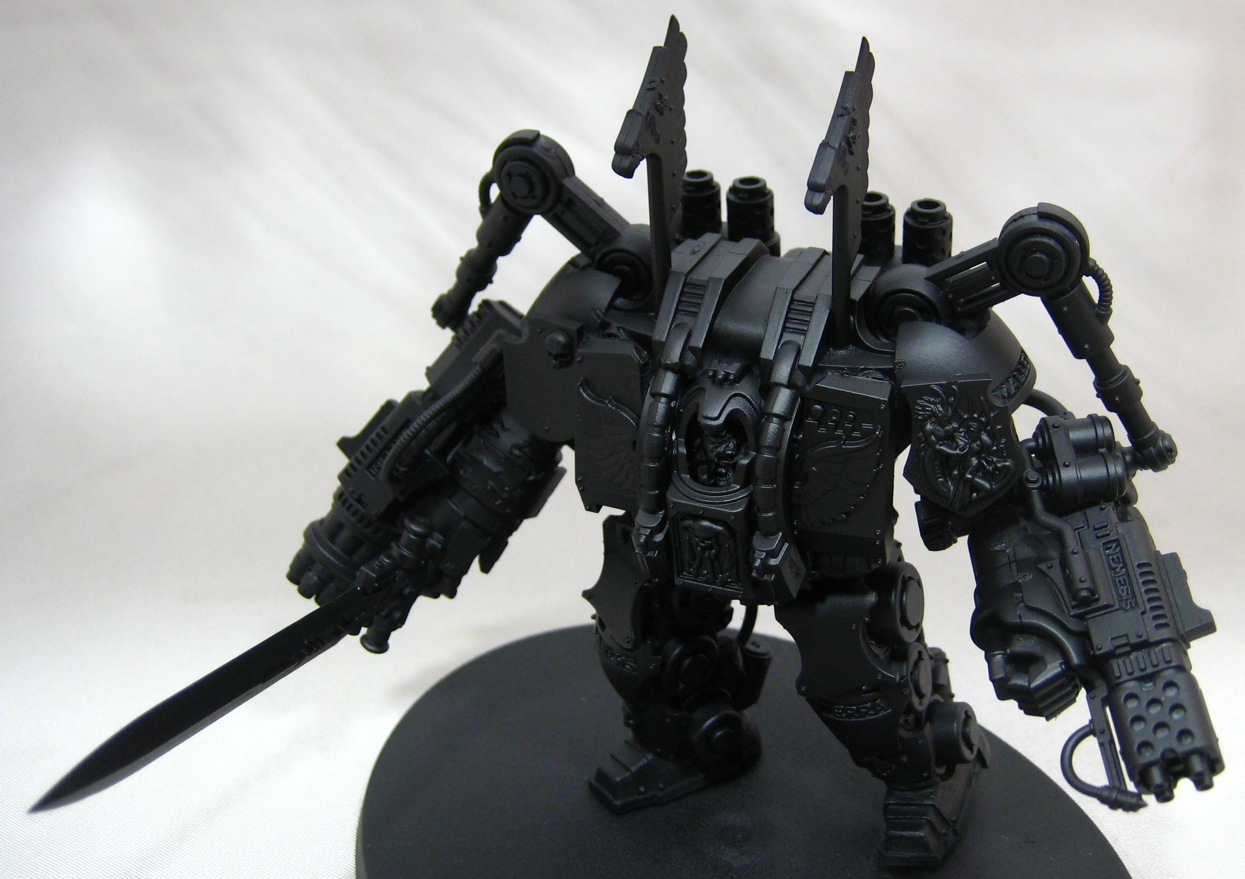 Conversion, Dreadknight, Dreadnought, Kit Bash, Librarian, Space Marines, Warhammer 40,000