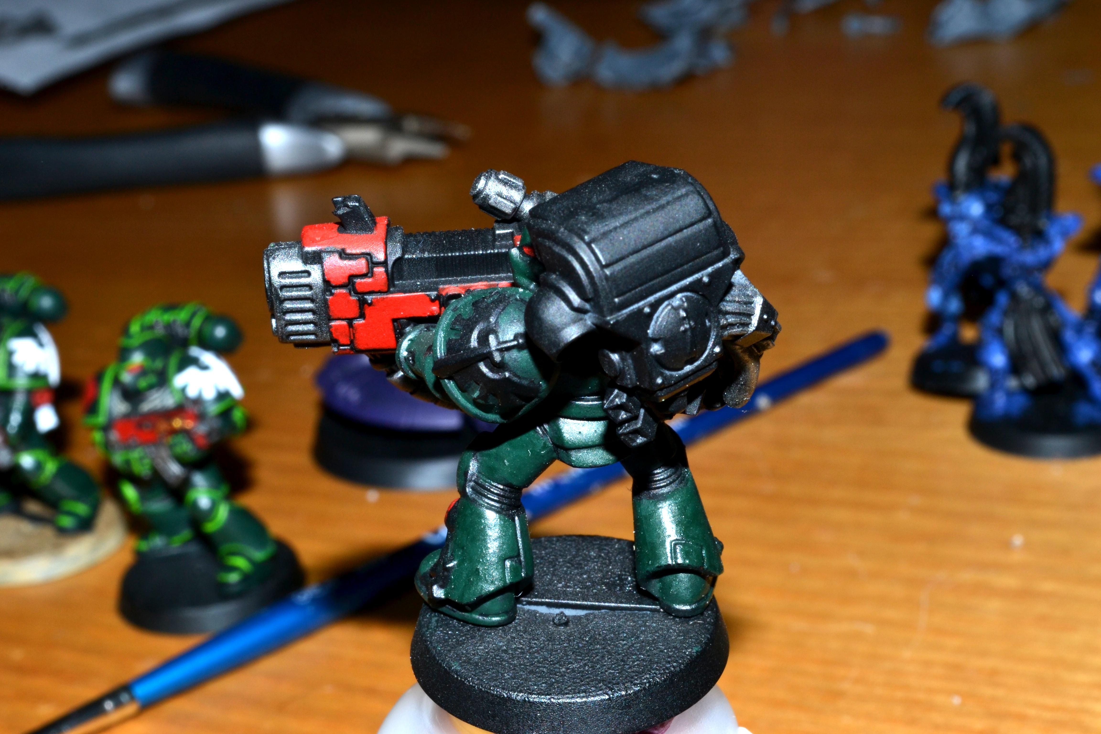5th Company, Dark Angels, Dark Vengeance, Space Marines, Tactical, Warhammer 40,000, Work In Progress