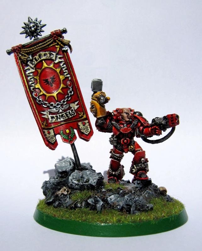 Blood Angels Standard Bearer