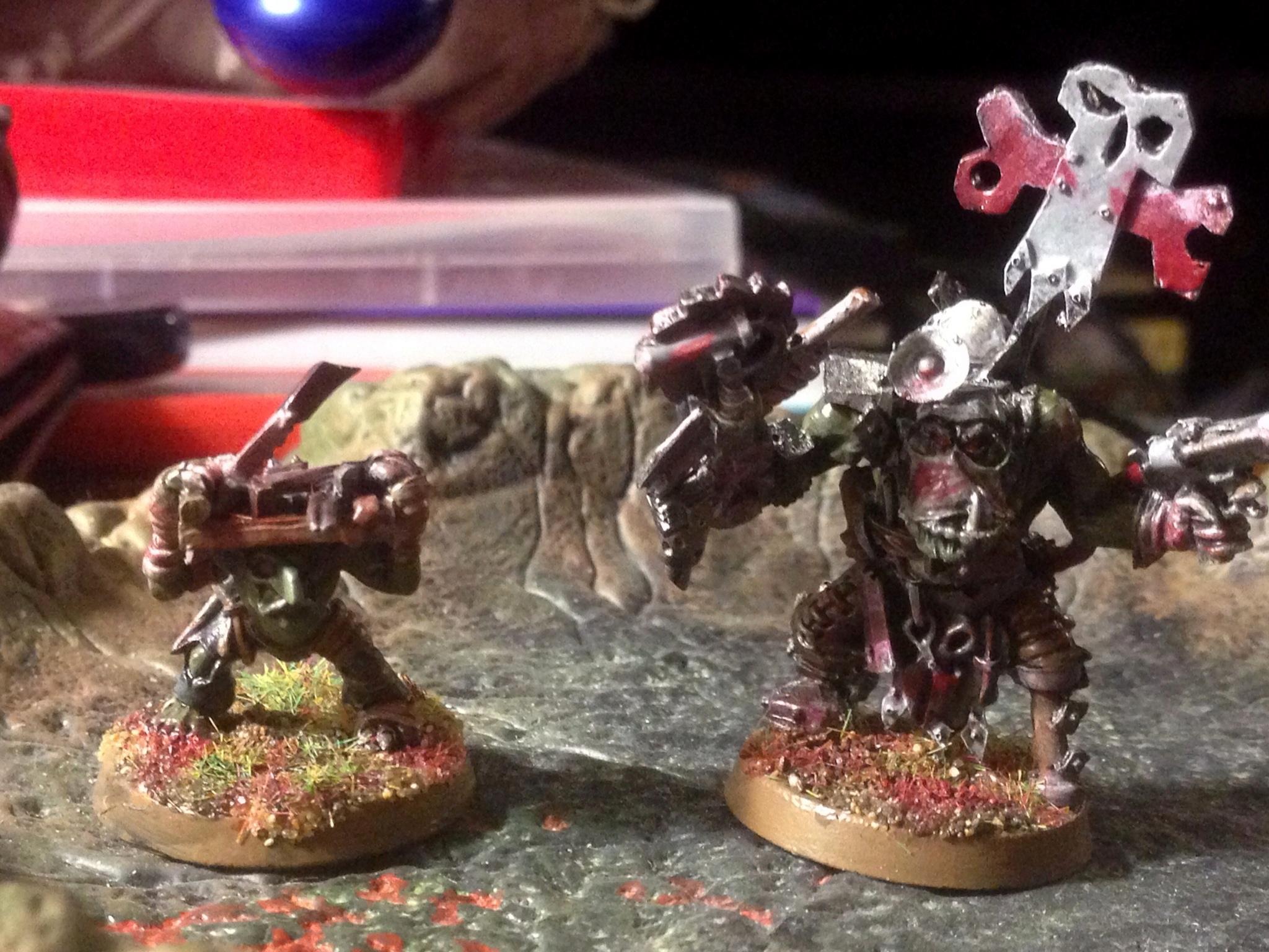 Orks, Pain Boy, Pain Boy n his grot