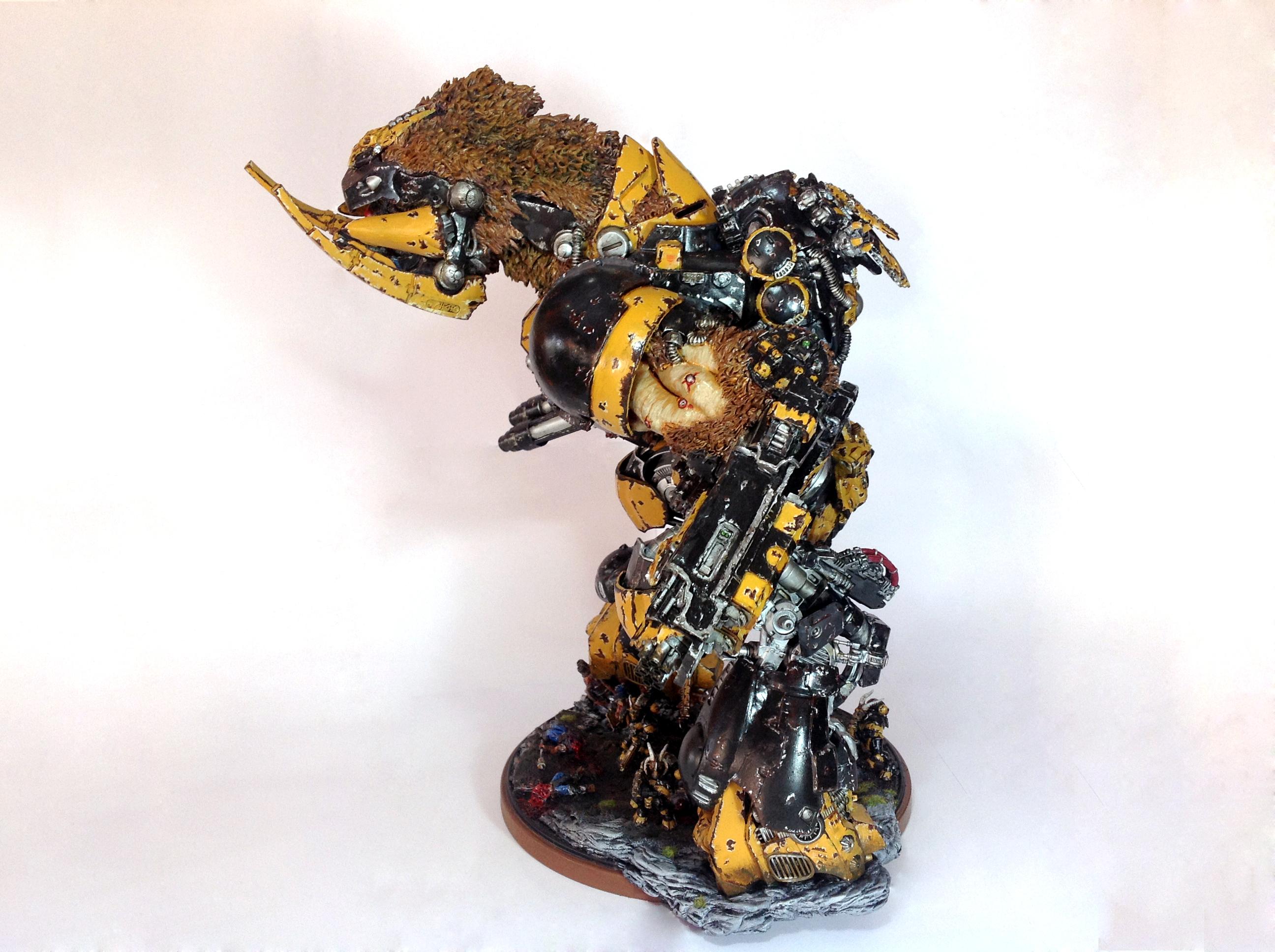 Beast, Beastmen, Cygor, Mercenary, Metal, Pattern, Space, Space Marines, Titan, Warhammer 40,000, Warhound, Wolves
