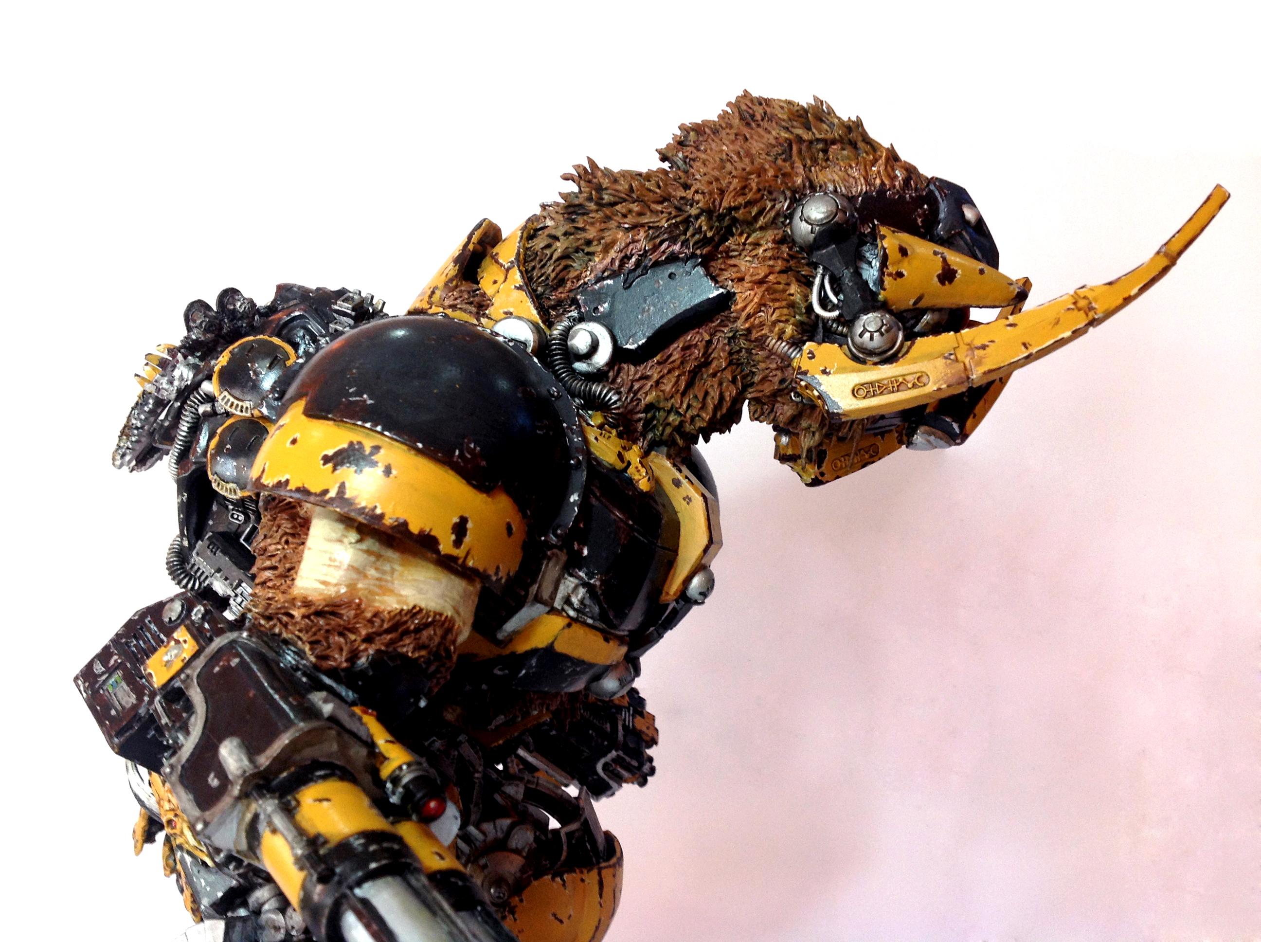Beast, Beastmen, Cygor, Mercenary, Metal, Pattern, Space, Space Marines, Titan, Warhammer 40,000, Warhound, Wolves