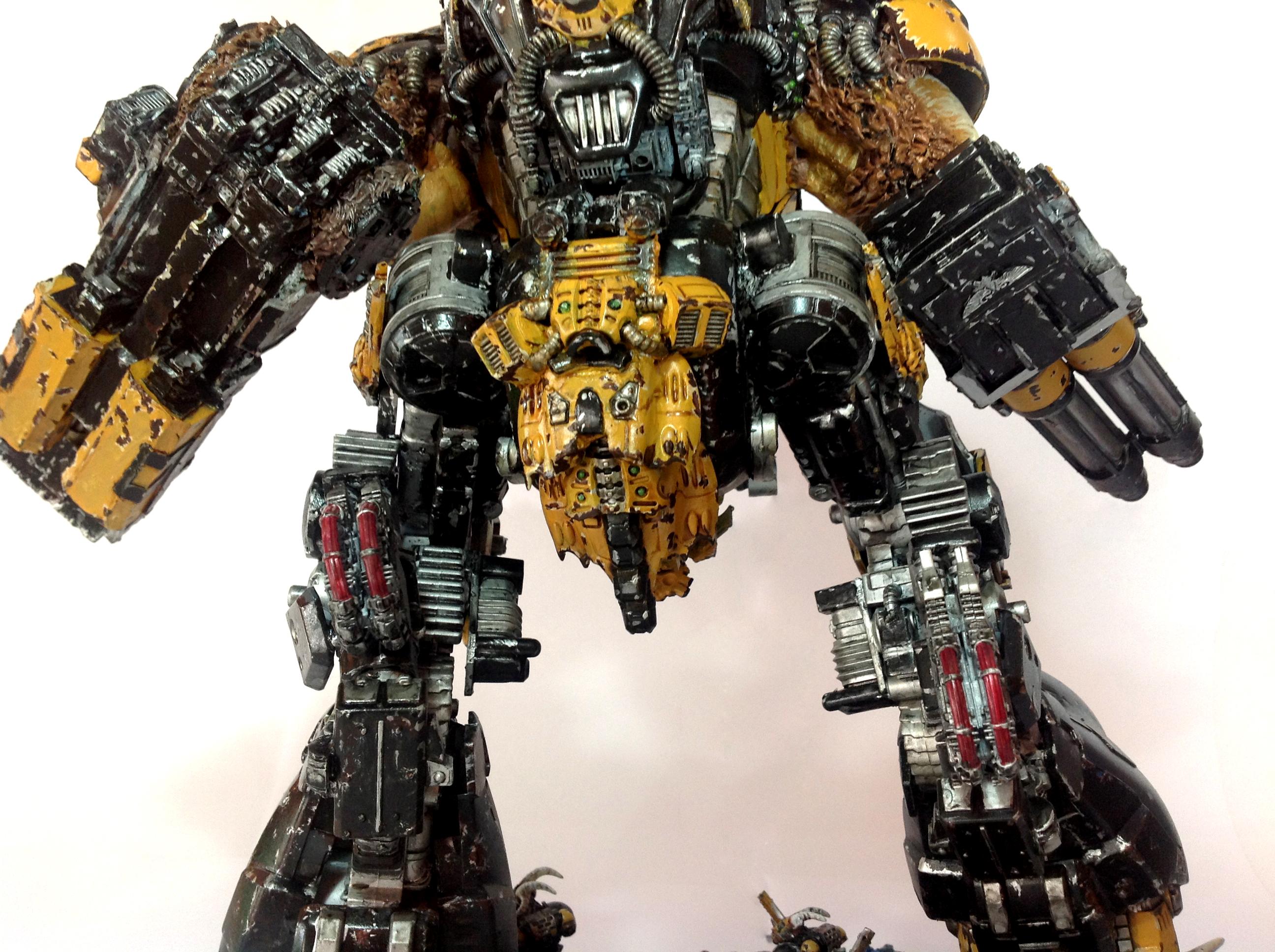 Beast, Beastmen, Cygor, Mercenary, Metal, Pattern, Space, Space Marines, Titan, Warhammer 40,000, Warhound, Wolves