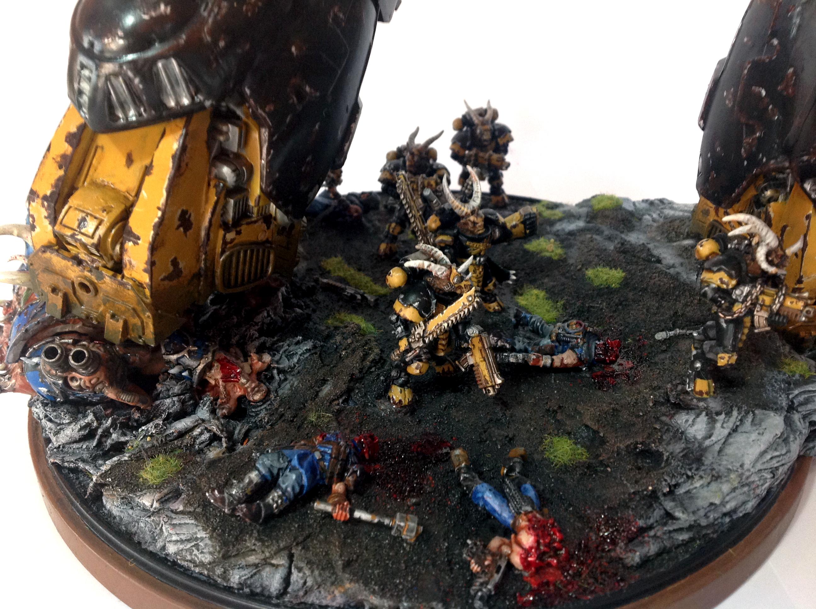 Beast, Beastmen, Cygor, Mercenary, Metal, Pattern, Space, Space Marines, Titan, Warhammer 40,000, Warhound, Wolves