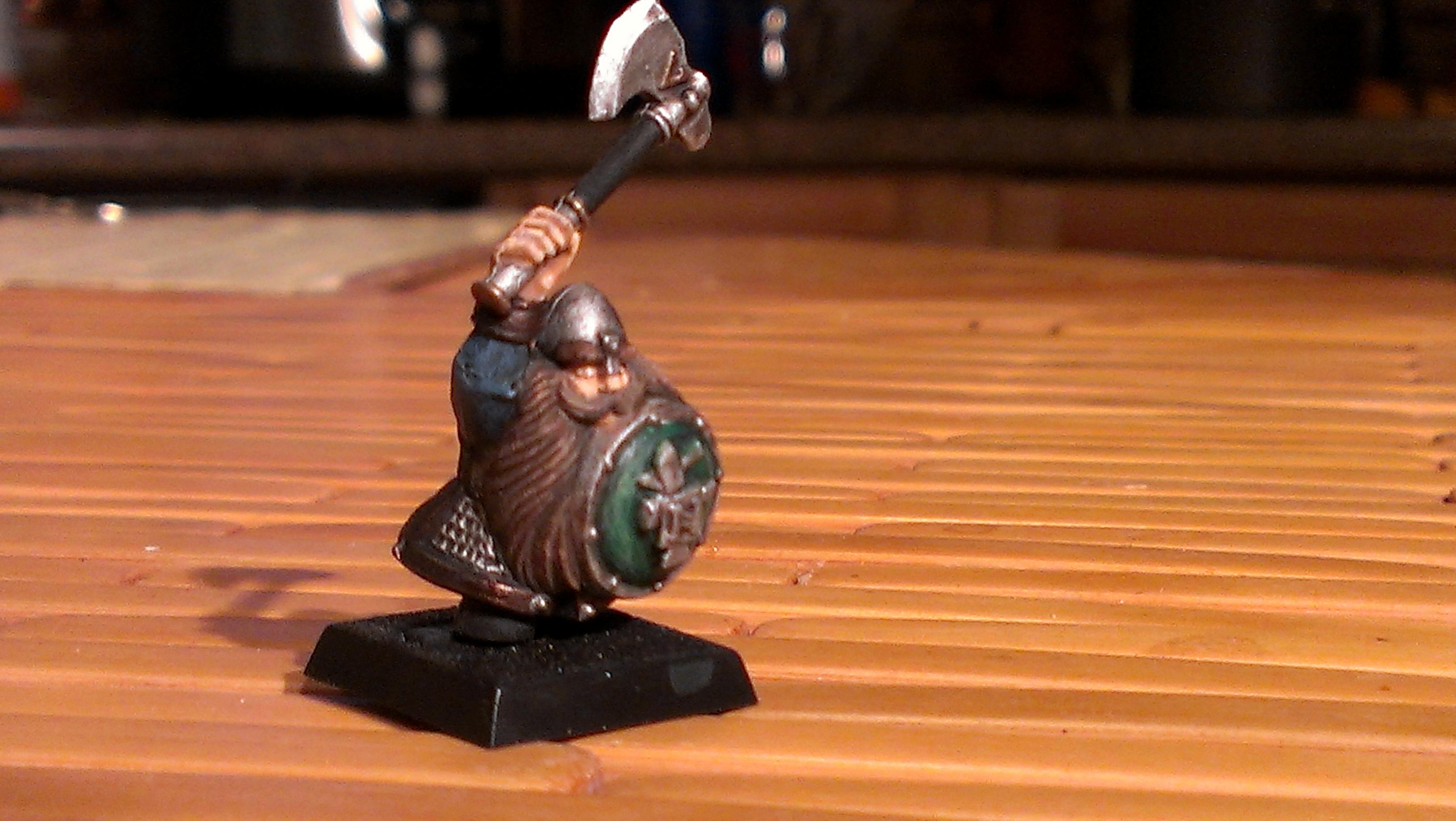 Dwarf Warrior, Work In Progress
