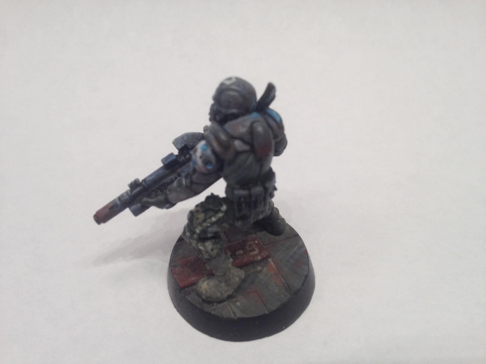 Corvus-belli, Djanbazan, Grey, Haqqislam, Infinity, Science-fiction, Soldier