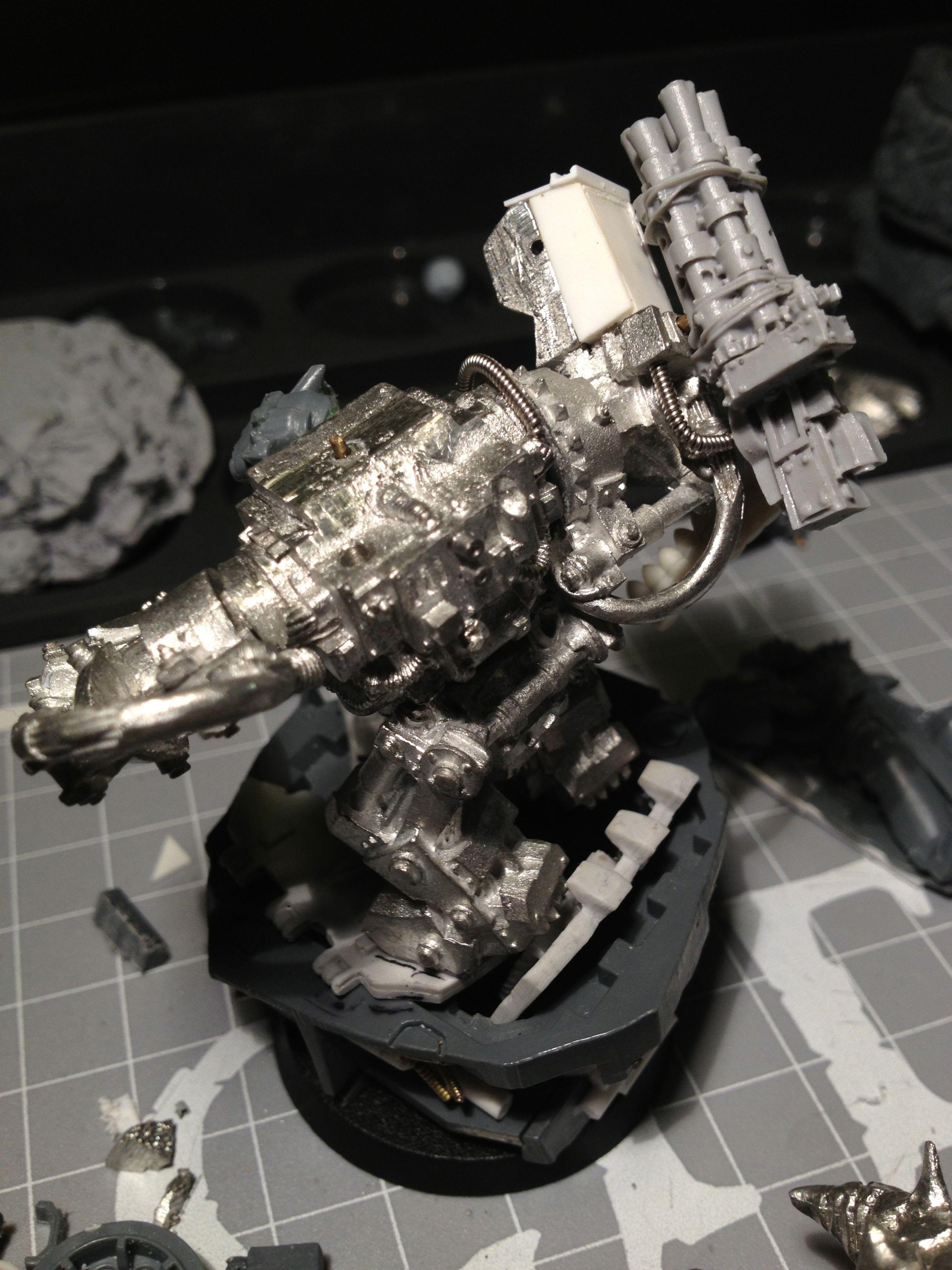 Da Dark Angelz, Orks, Warboss, Work In Progress