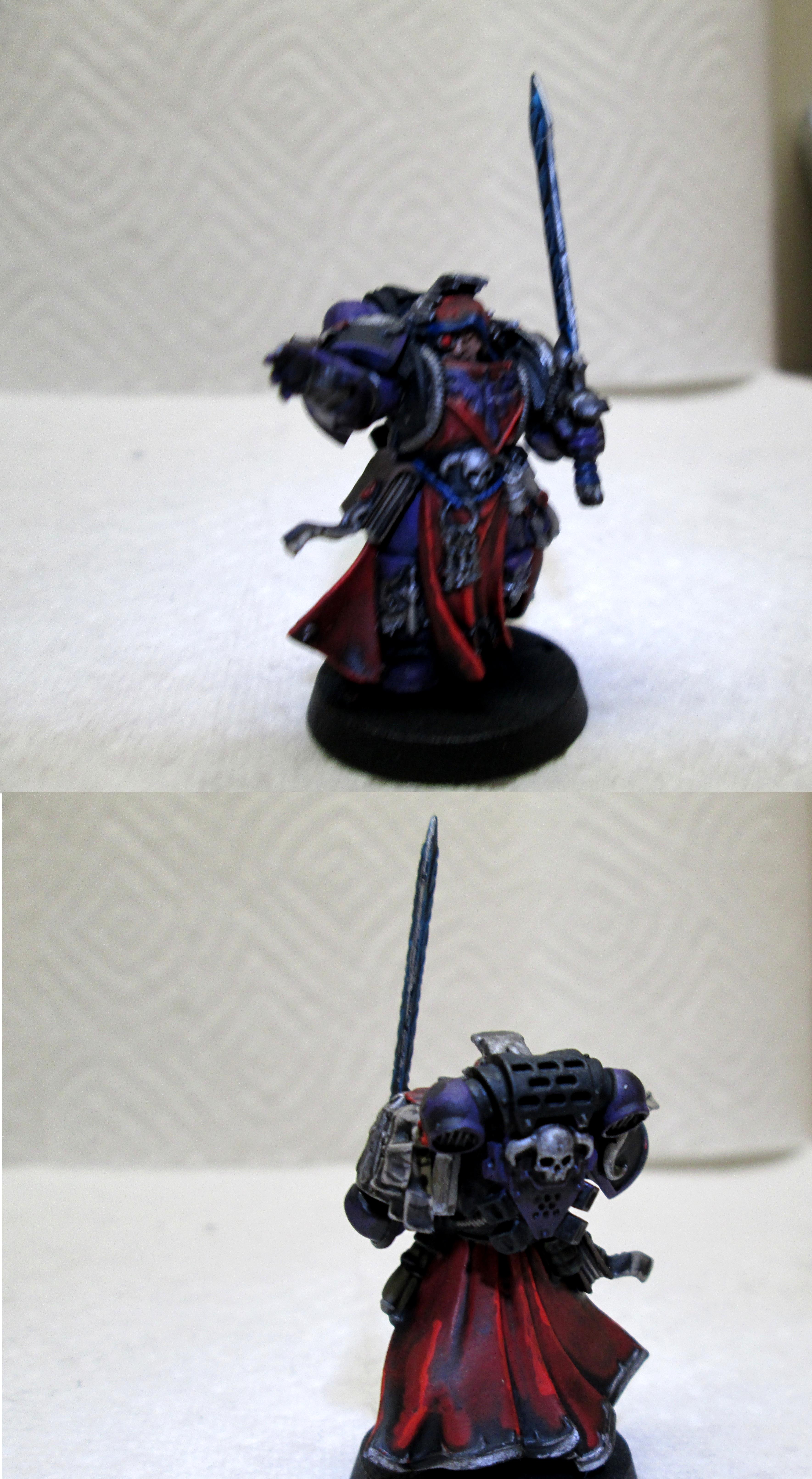 Critique, Custom, Finished, Librarian, Minis, Painted, Space Marines, Warhammer 40,000