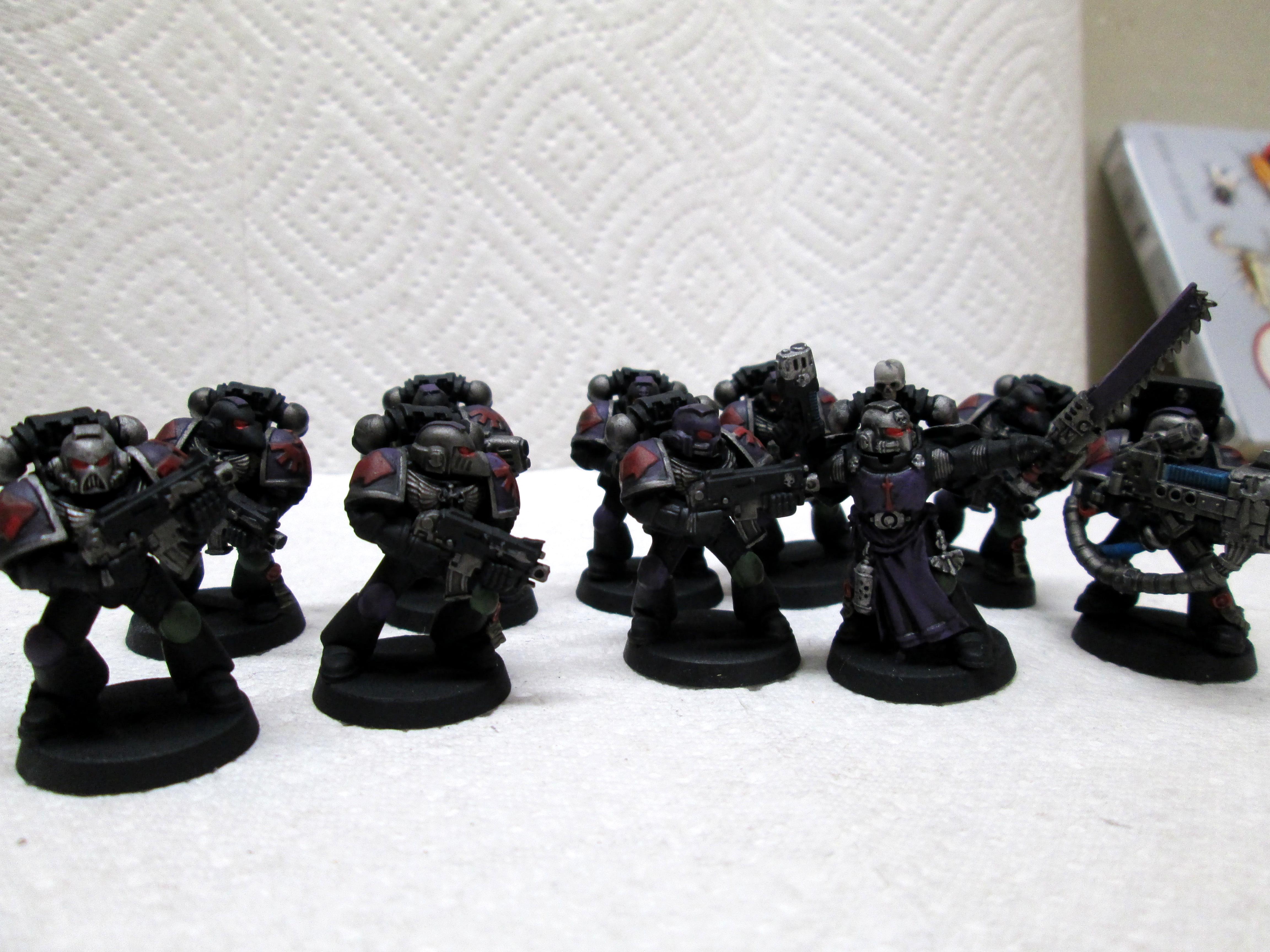 Critique, Custom, Finished, Minis, Painted, Space Marines, Warhammer 40,000