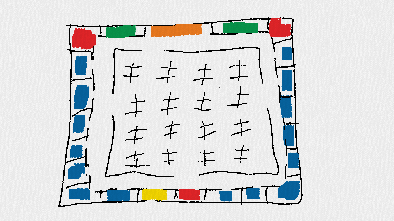 Rough planning sketch 