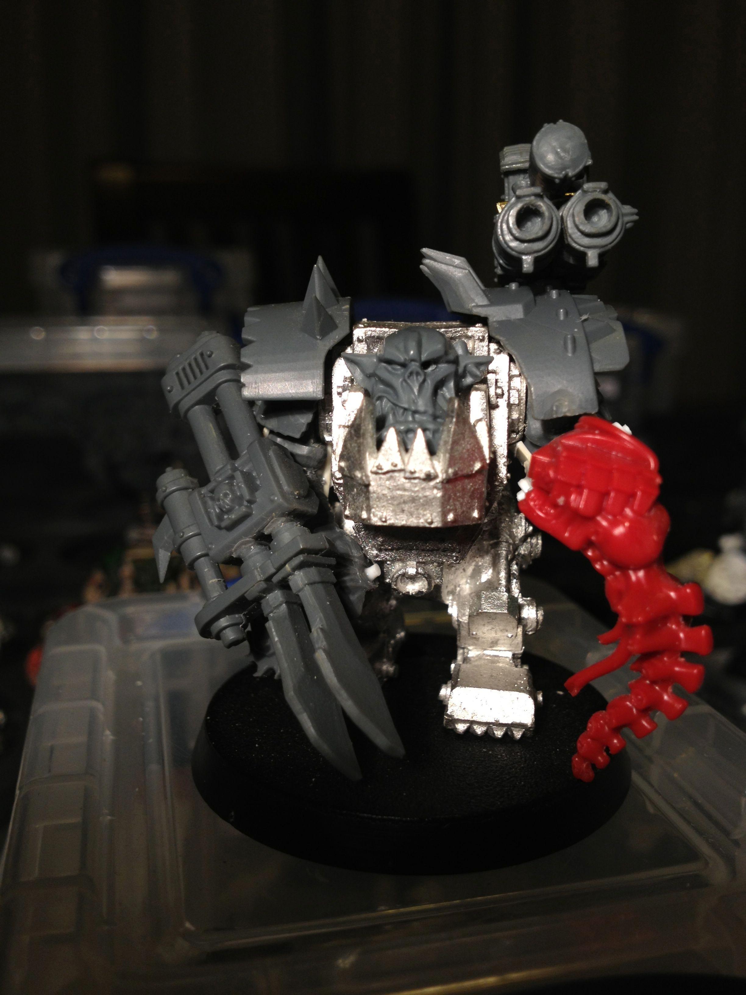 Da Dark Angelz, Meganob, Orks, Work In Progress