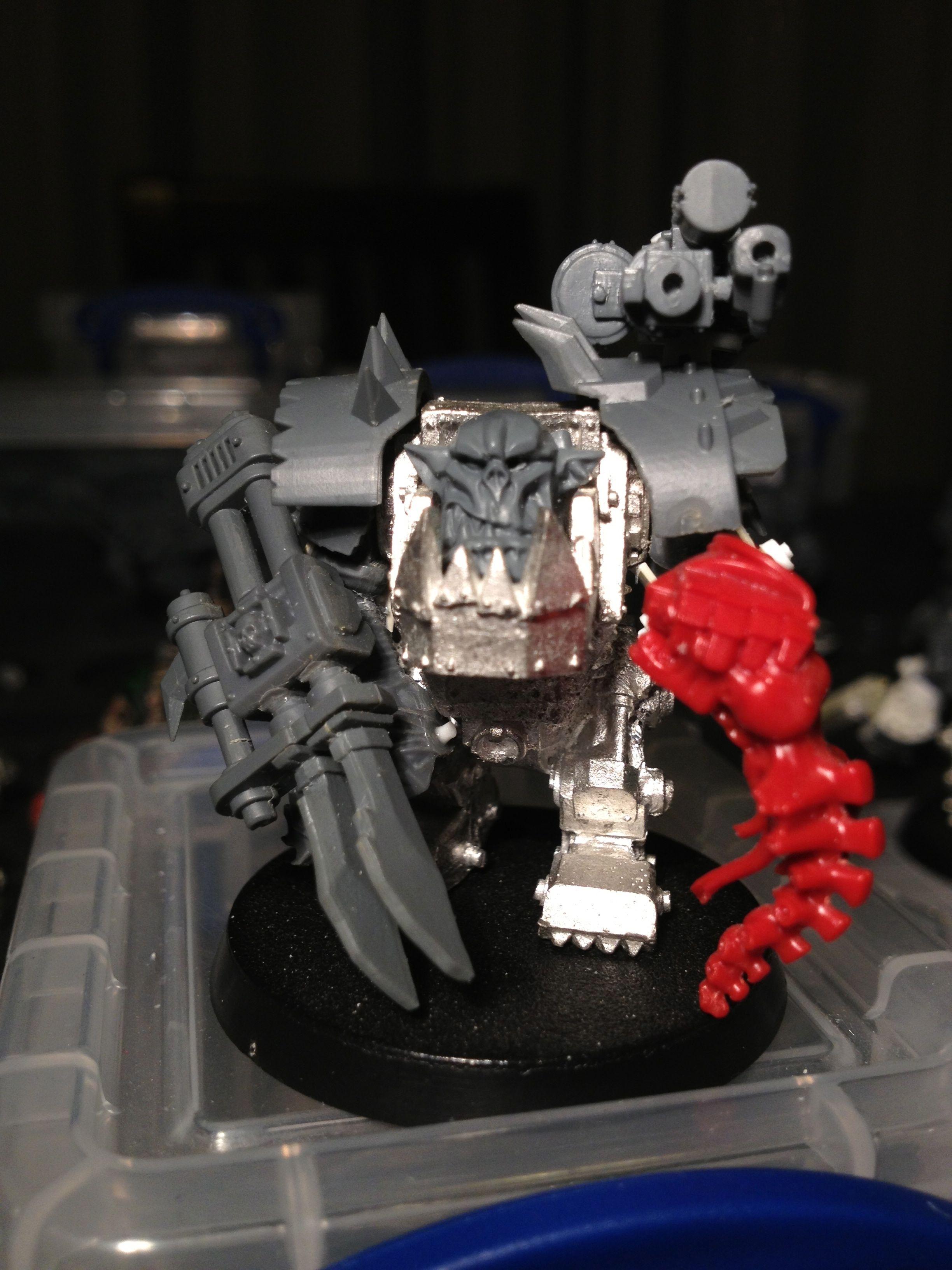 Da Dark Angelz, Meganob, Orks, Work In Progress
