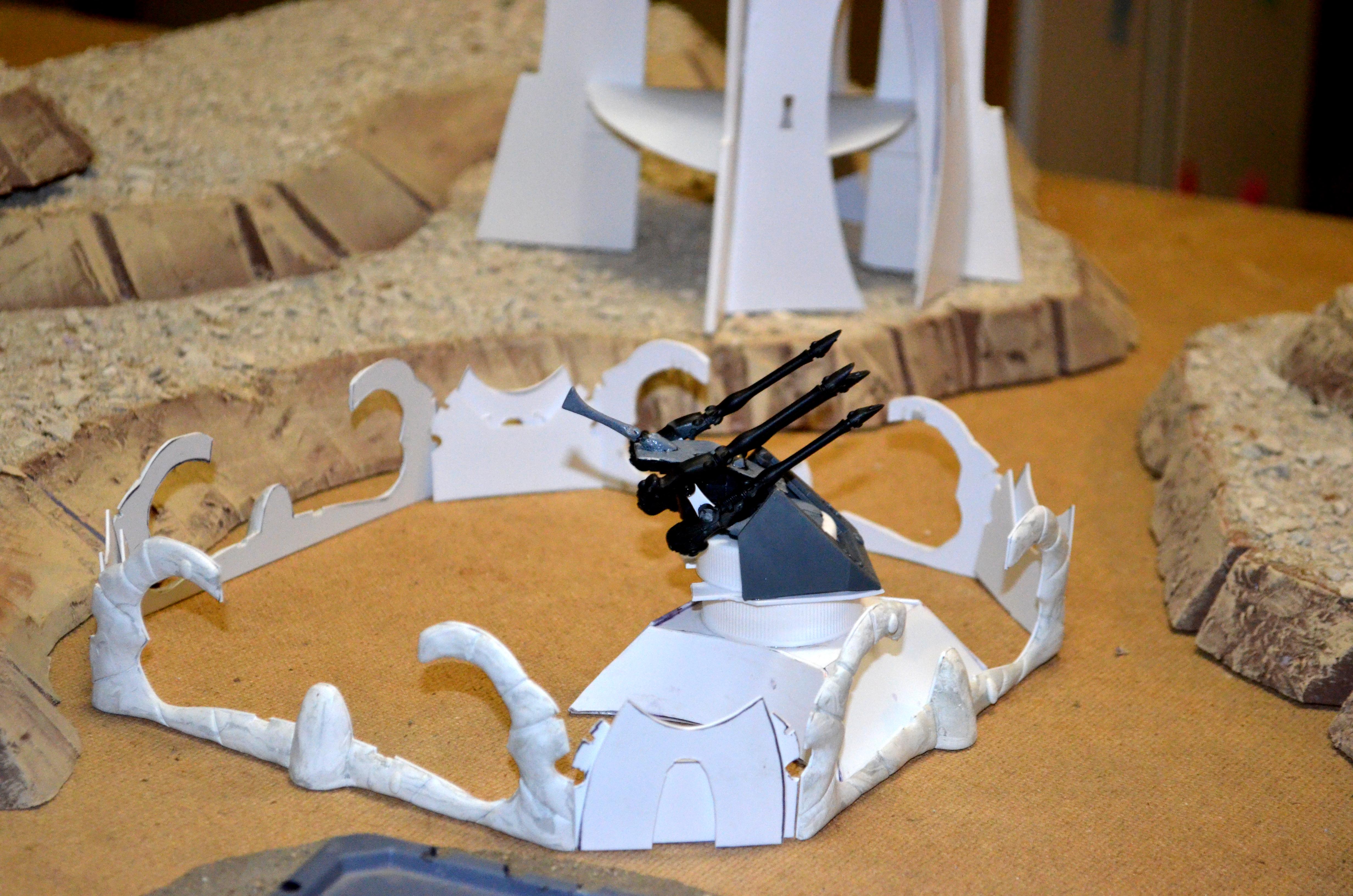 Eldar Aegis Defence Line &amp; Quad Gun