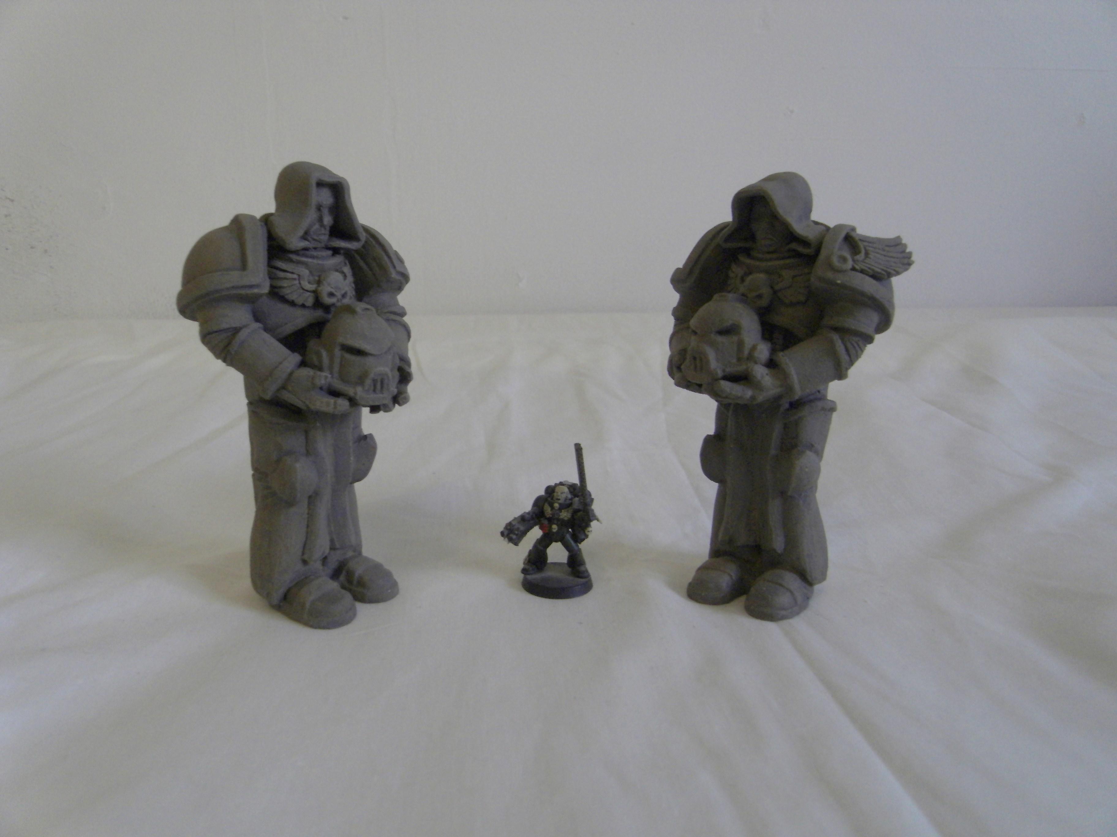 Hooded, Monument, Shrine, Space Marines, Statue, Terrain, Warhammer 40,000, Warhammer Fantasy