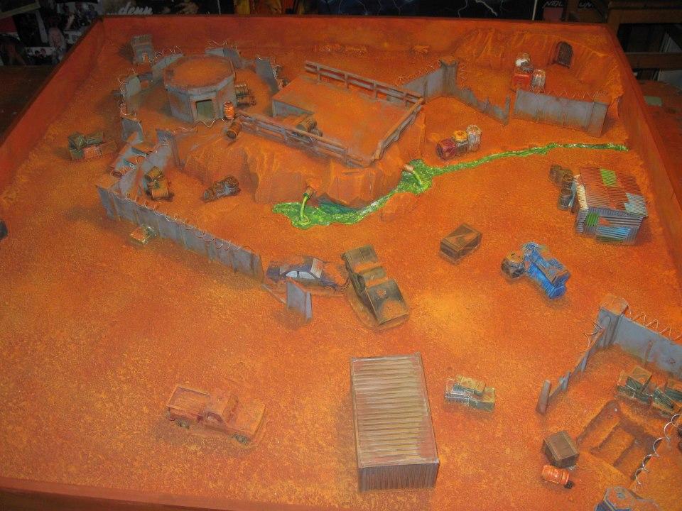 Junk Yard, Terrain