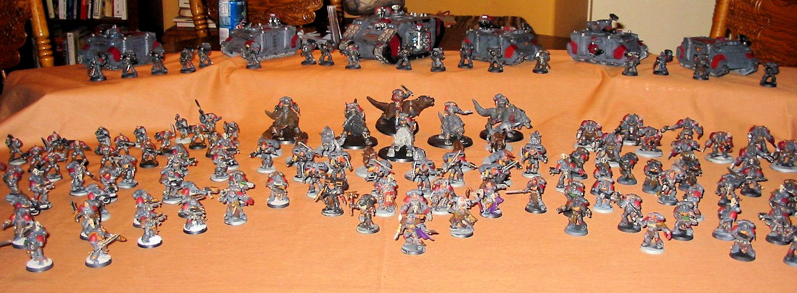 Army, Space Wolves, Entire Space Wolf Army