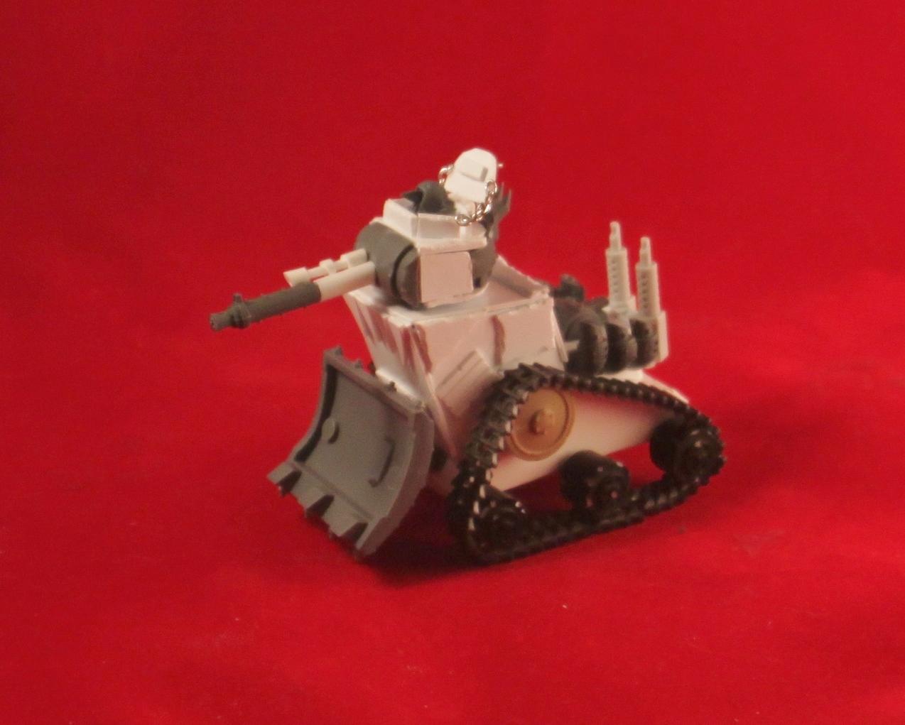 Grot Tank, Orkuisition, Scratcgbuild, Work In Progress