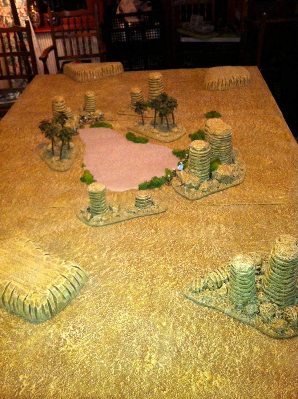 Desert, Oasis, Game board 2 Oasis