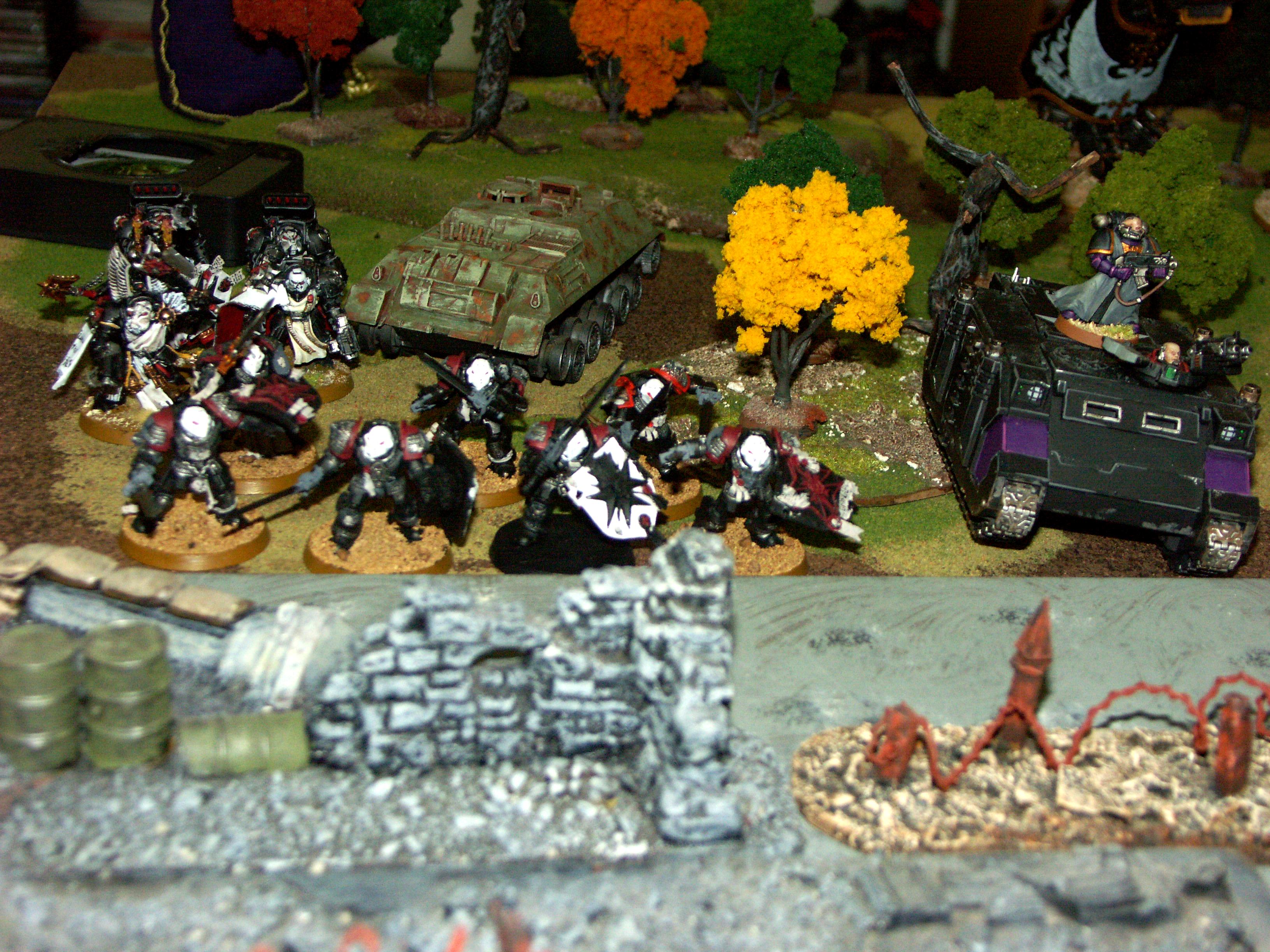 Battle, Battle Report, Campaign, Chaos, Nurgle, Orks, Report, Space Marines, Templar, Terrain, Titan, Warhound