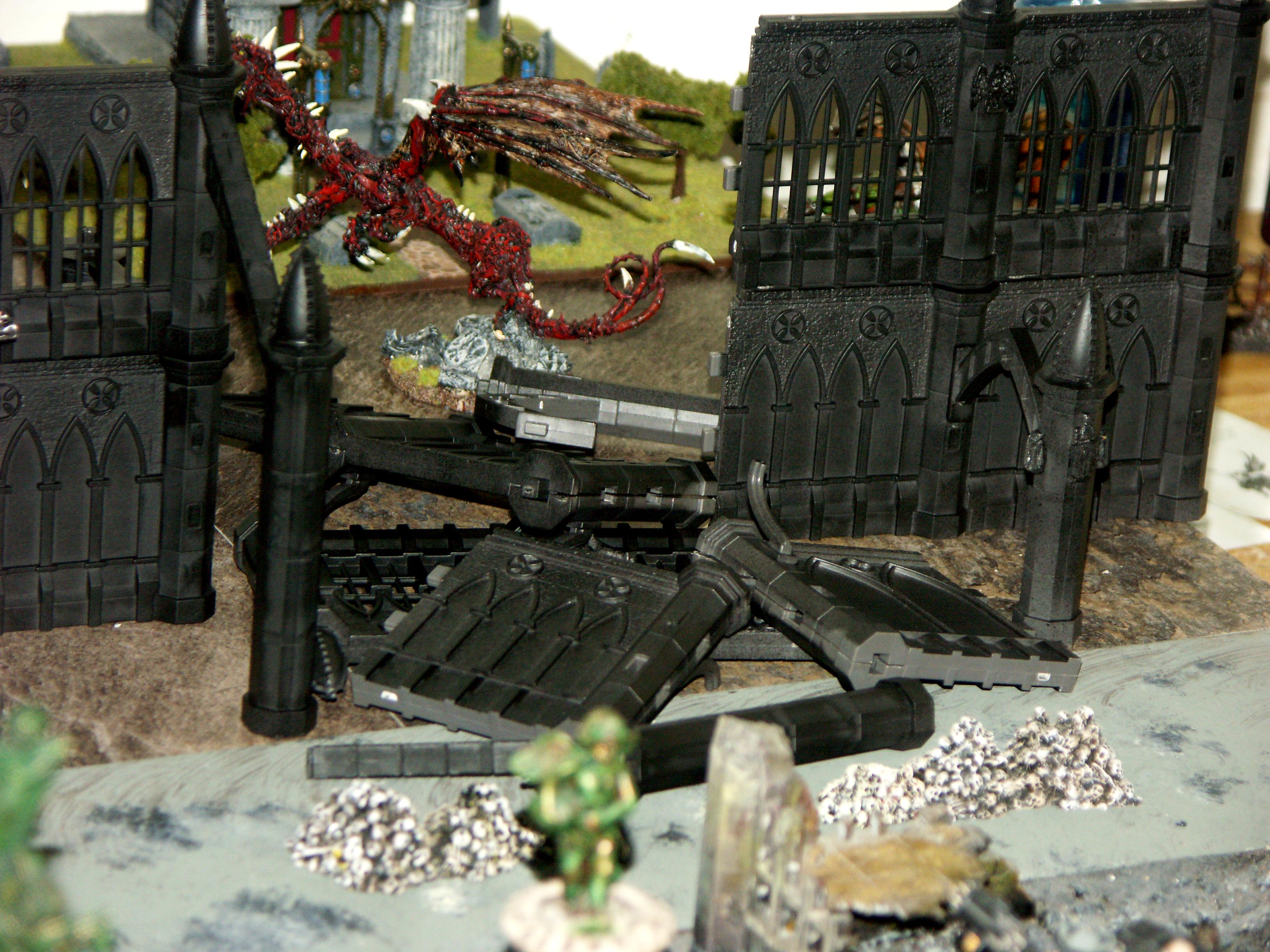 Battle, Battle Report, Campaign, Chaos, Nurgle, Orks, Report, Space Marines, Templar, Terrain, Titan, Warhound