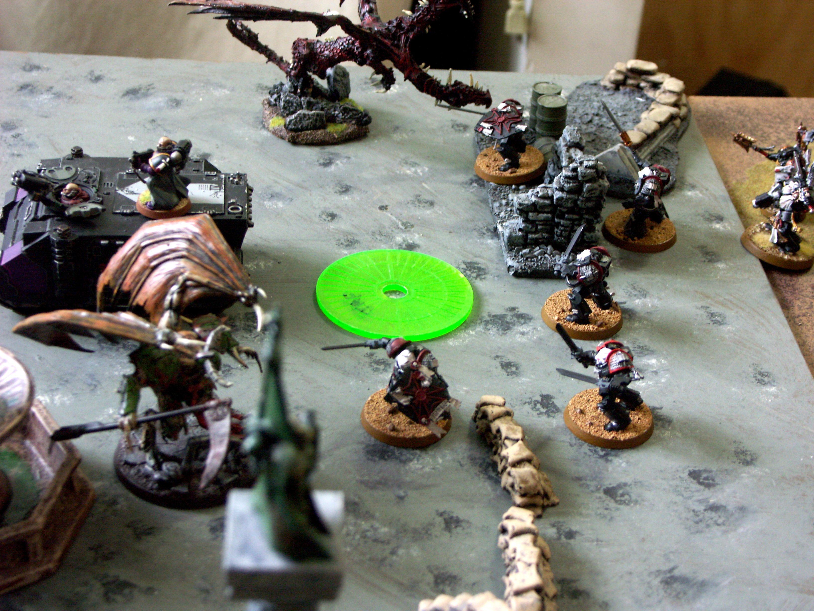 Battle, Battle Report, Campaign, Chaos, Nurgle, Orks, Report, Space Marines, Templar, Terrain, Titan, Warhound
