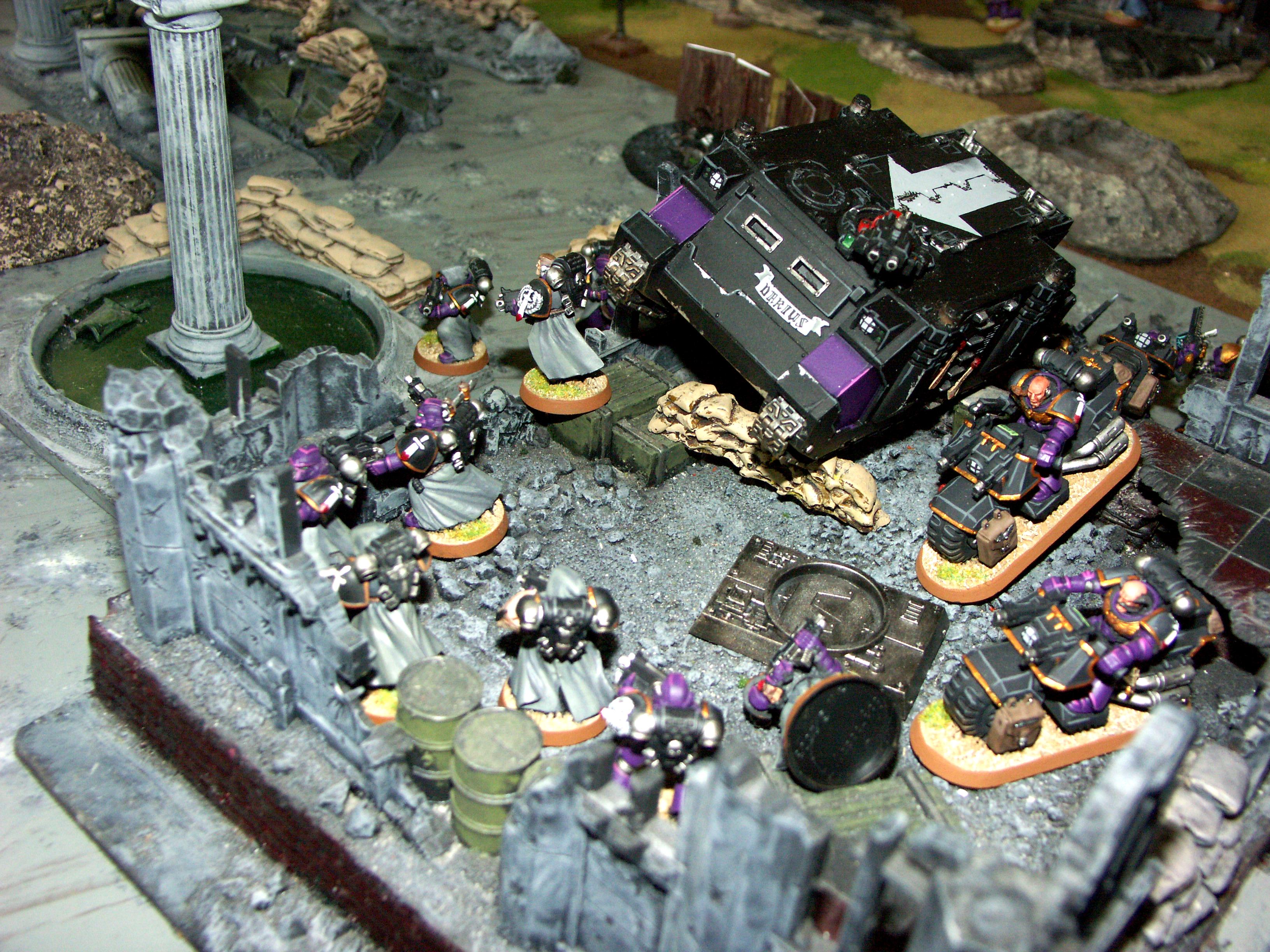 Battle, Battle Report, Campaign, Chaos, Nurgle, Orks, Report, Space Marines, Templar, Terrain, Titan, Warhound