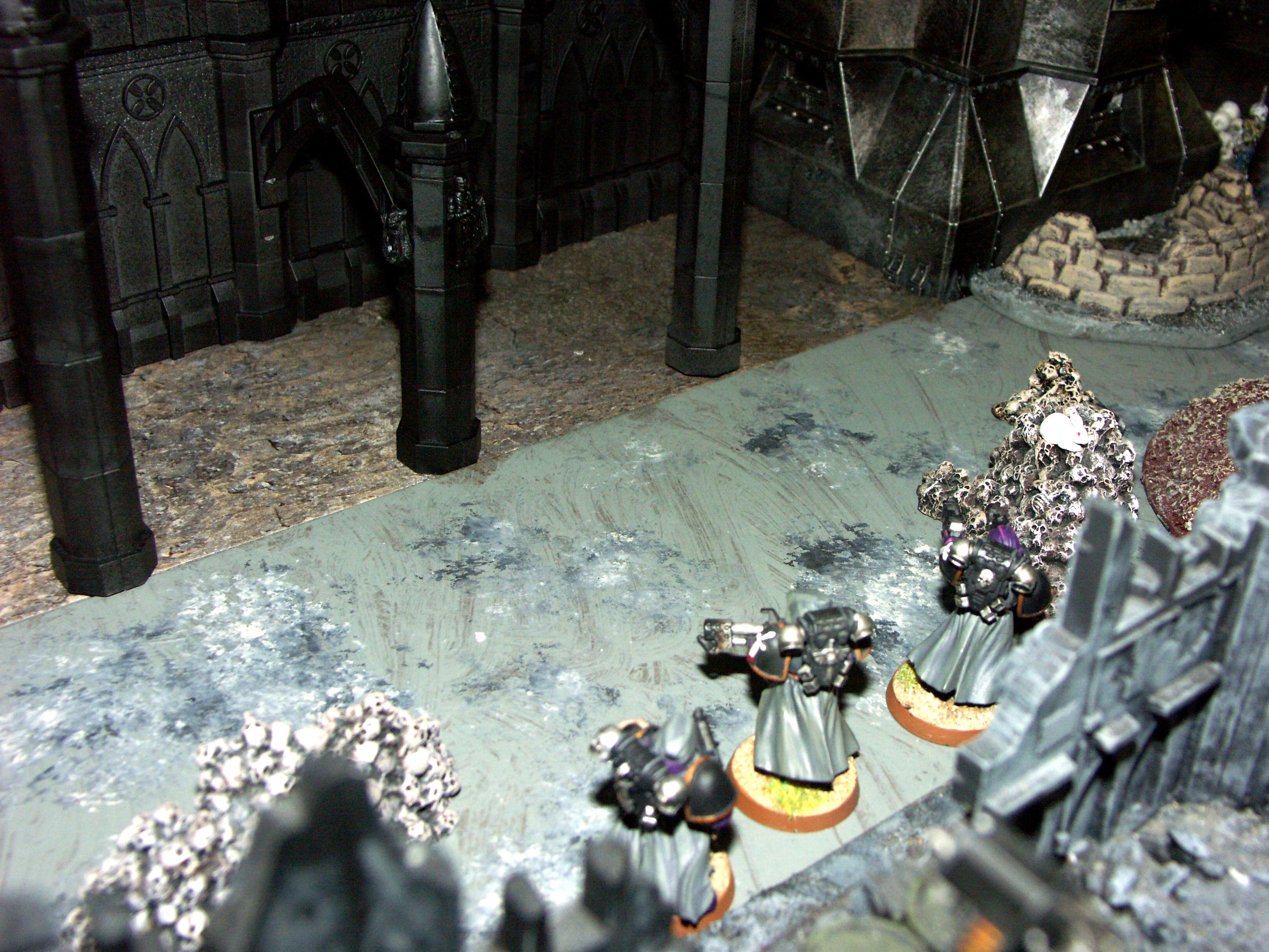 Battle, Battle Report, Campaign, Chaos, Nurgle, Orks, Report, Space Marines, Templar, Terrain, Titan, Warhound