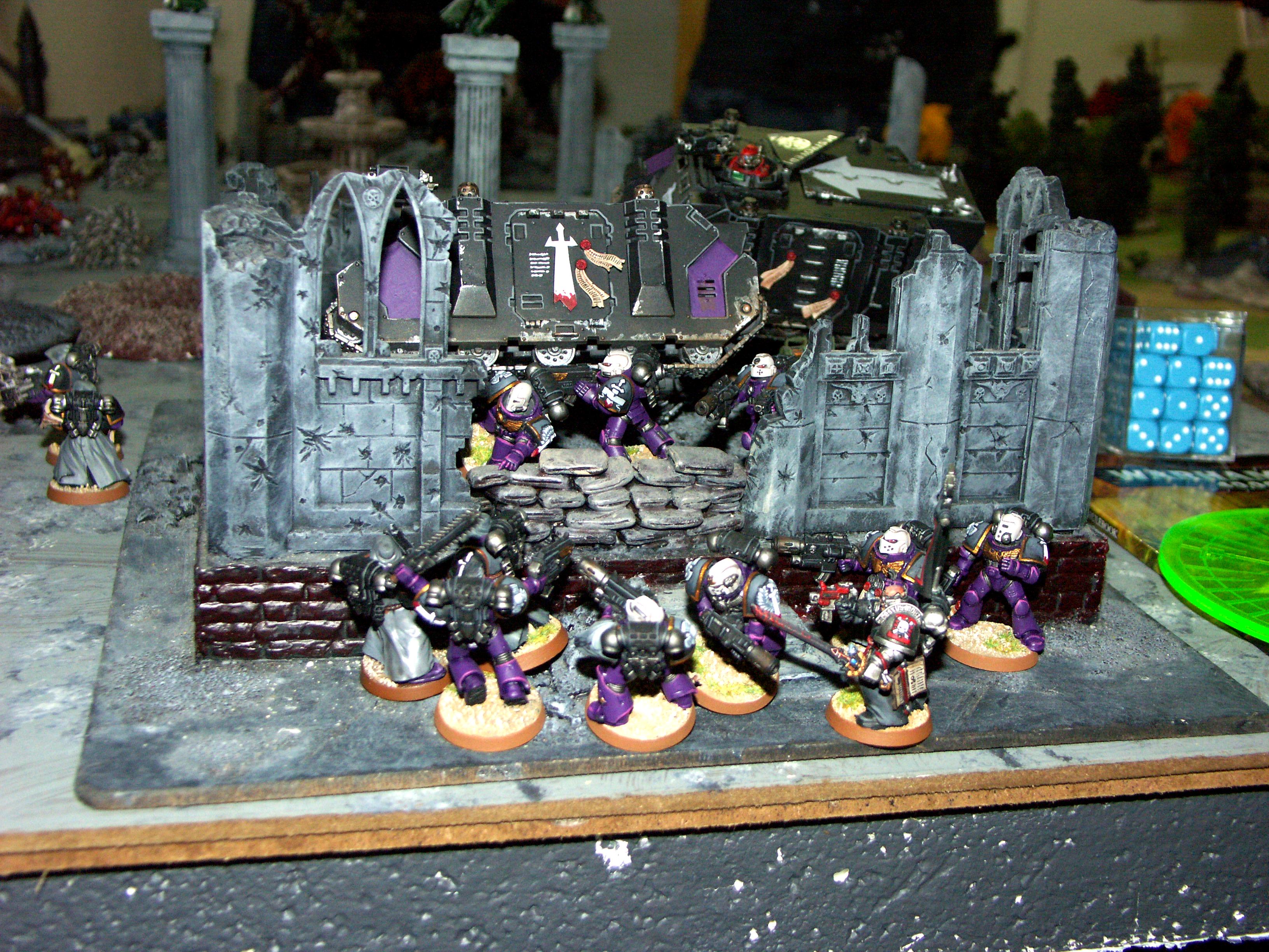 Battle, Battle Report, Campaign, Chaos, Nurgle, Orks, Report, Space Marines, Templar, Terrain, Titan, Warhound