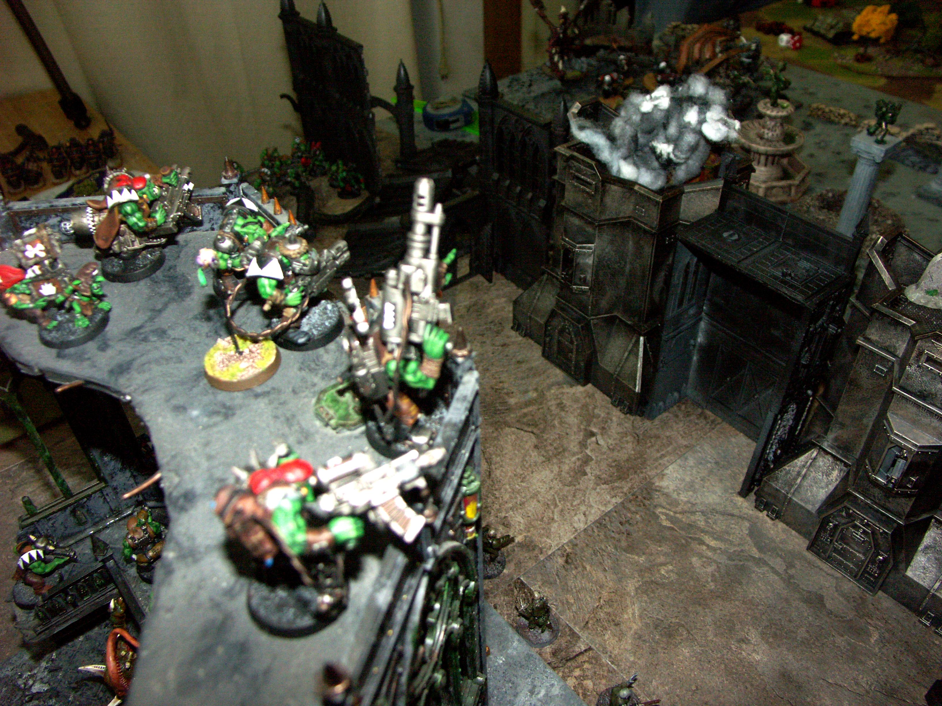 Battle, Battle Report, Campaign, Chaos, Nurgle, Orks, Report, Space Marines, Templar, Terrain, Titan, Warhound