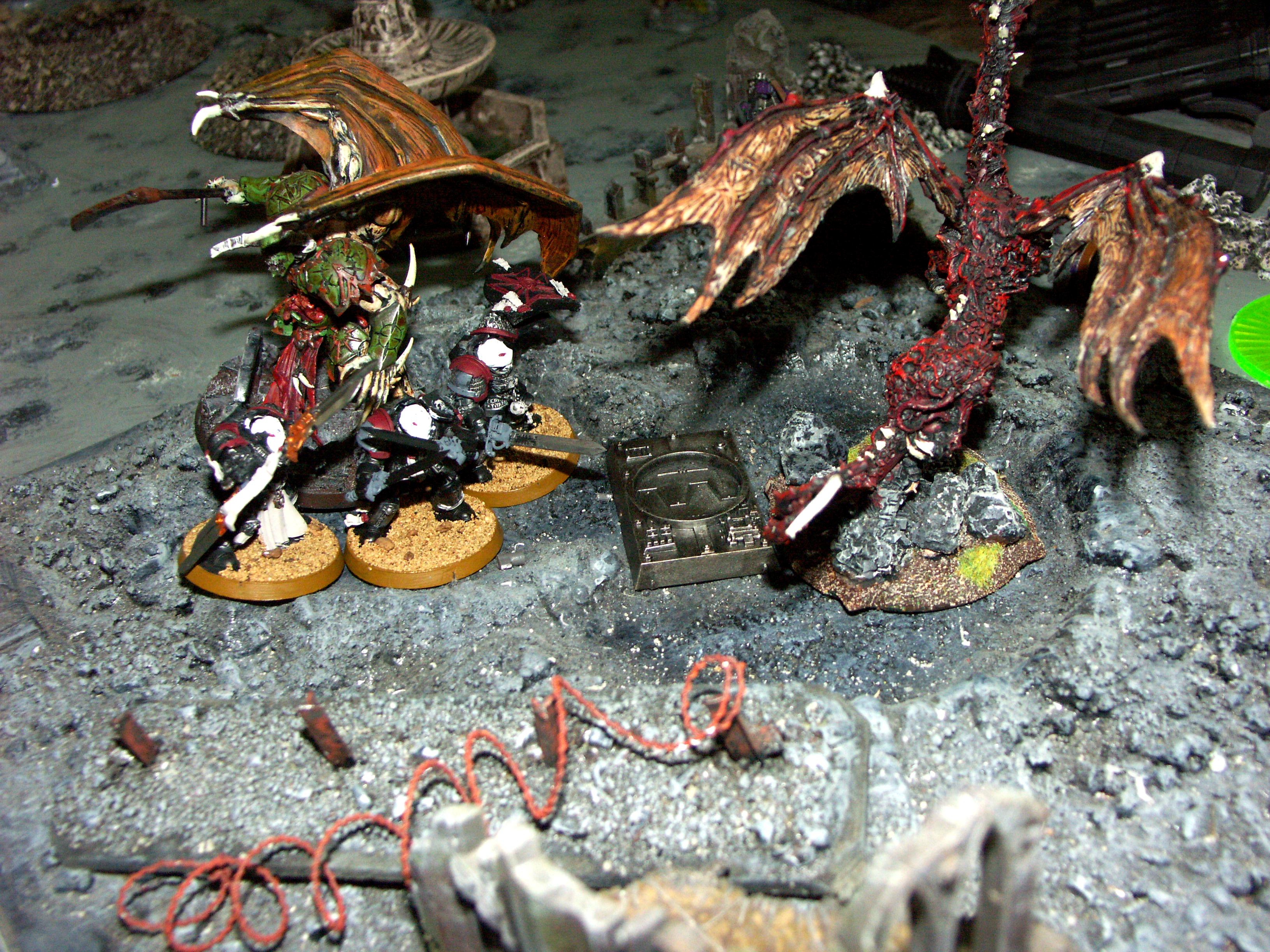 Battle, Battle Report, Campaign, Chaos, Nurgle, Orks, Report, Space Marines, Templar, Terrain, Titan, Warhound