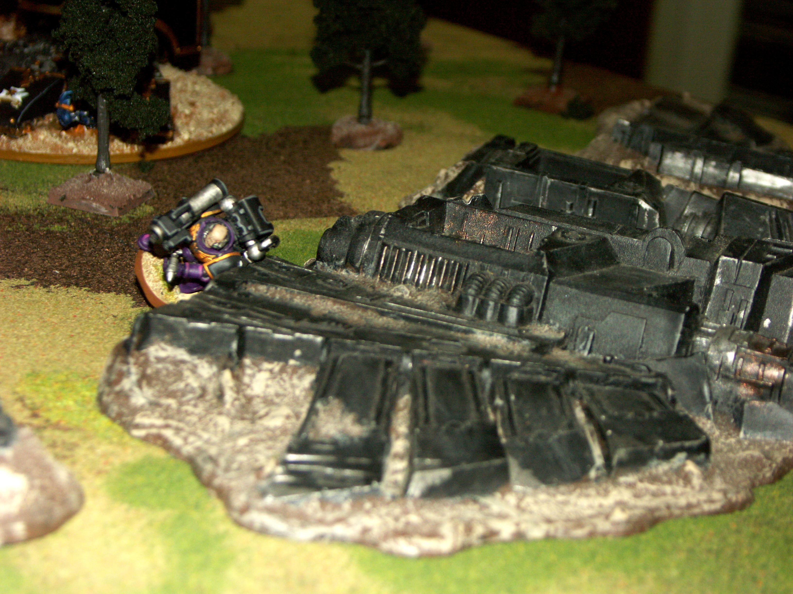 Battle, Battle Report, Campaign, Chaos, Nurgle, Orks, Report, Space Marines, Templar, Terrain, Titan, Warhound