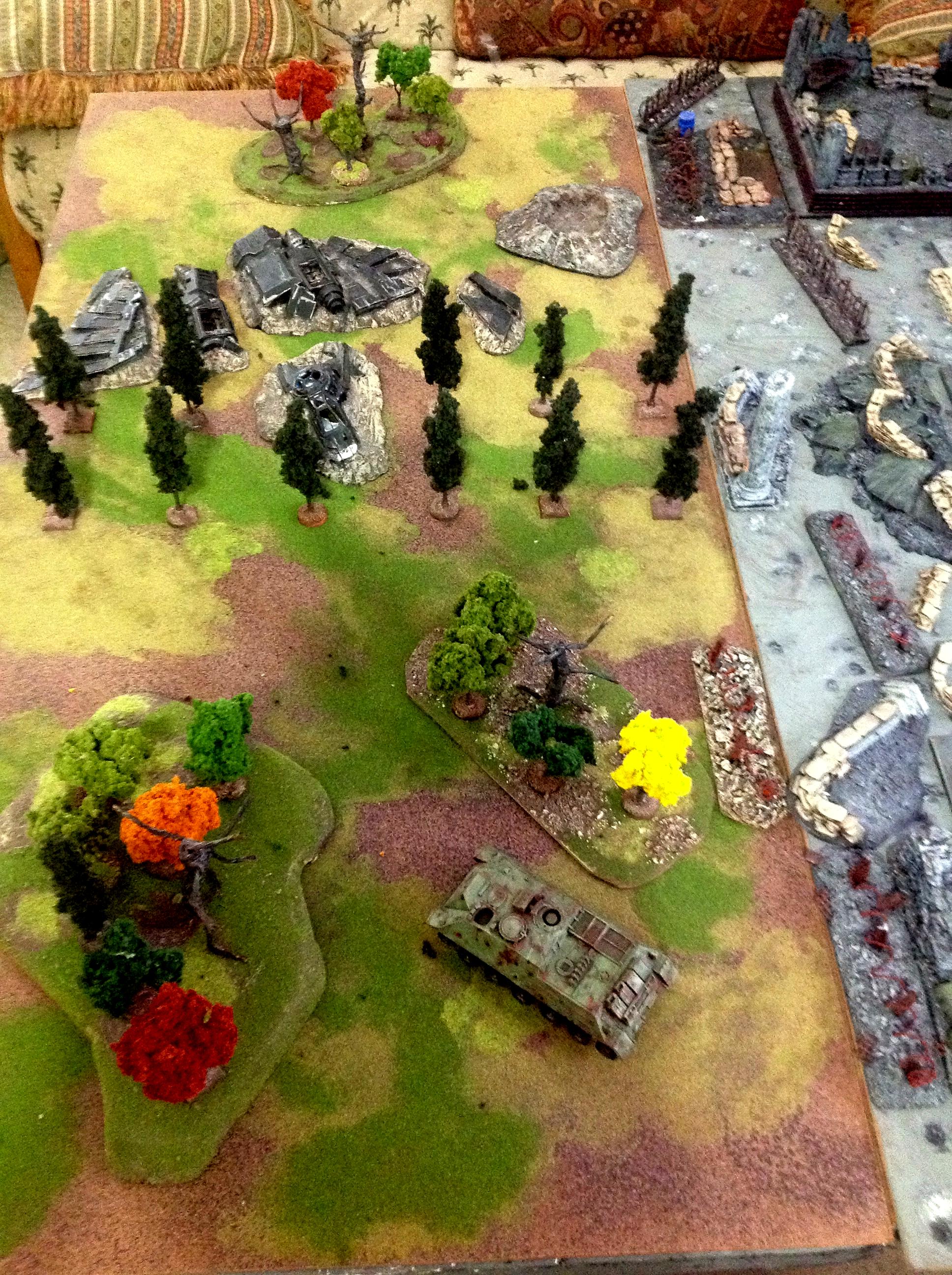 Battle, Battle Report, Campaign, Chaos, Nurgle, Orks, Report, Space Marines, Templar, Terrain, Titan, Warhound