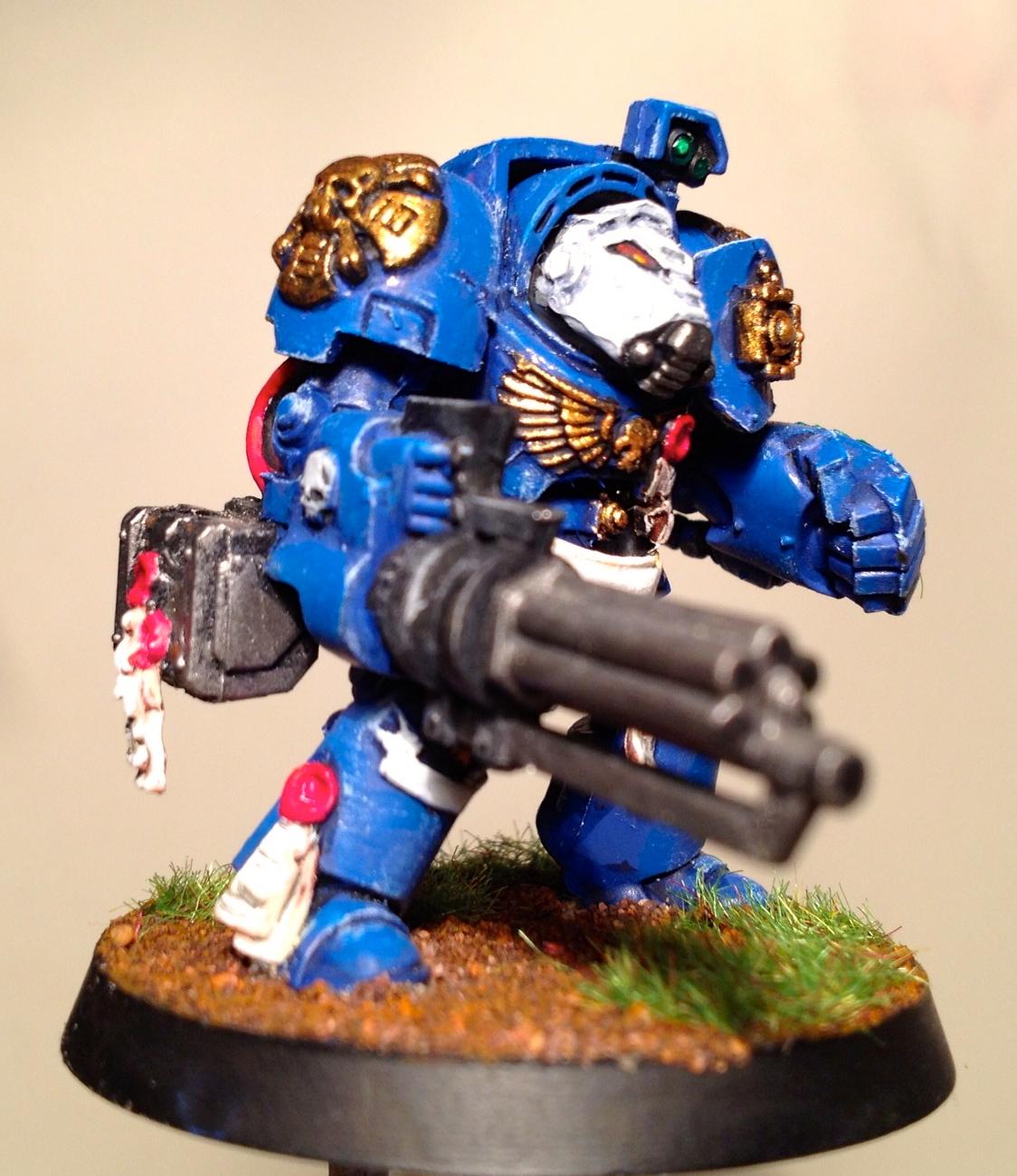 Power Fist, Ultramarine Terminator - Assault Cannon