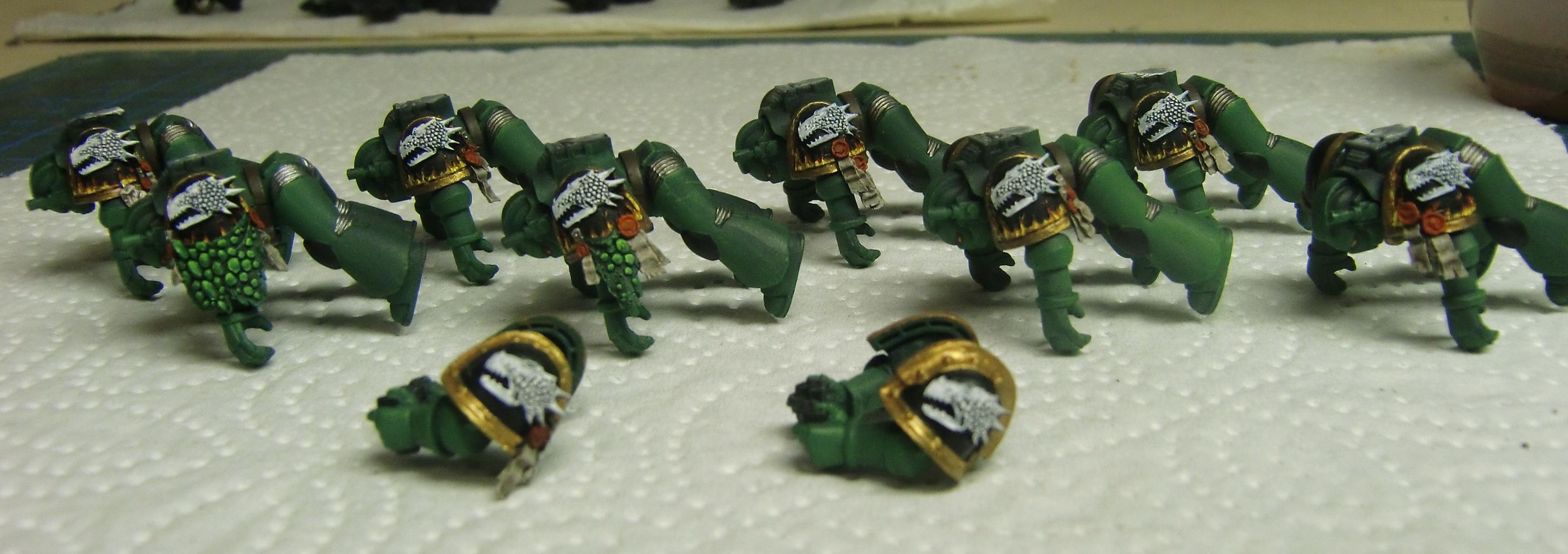 Attack Bike, Bike, Flames, Forge World, Salamanders, Space Marines