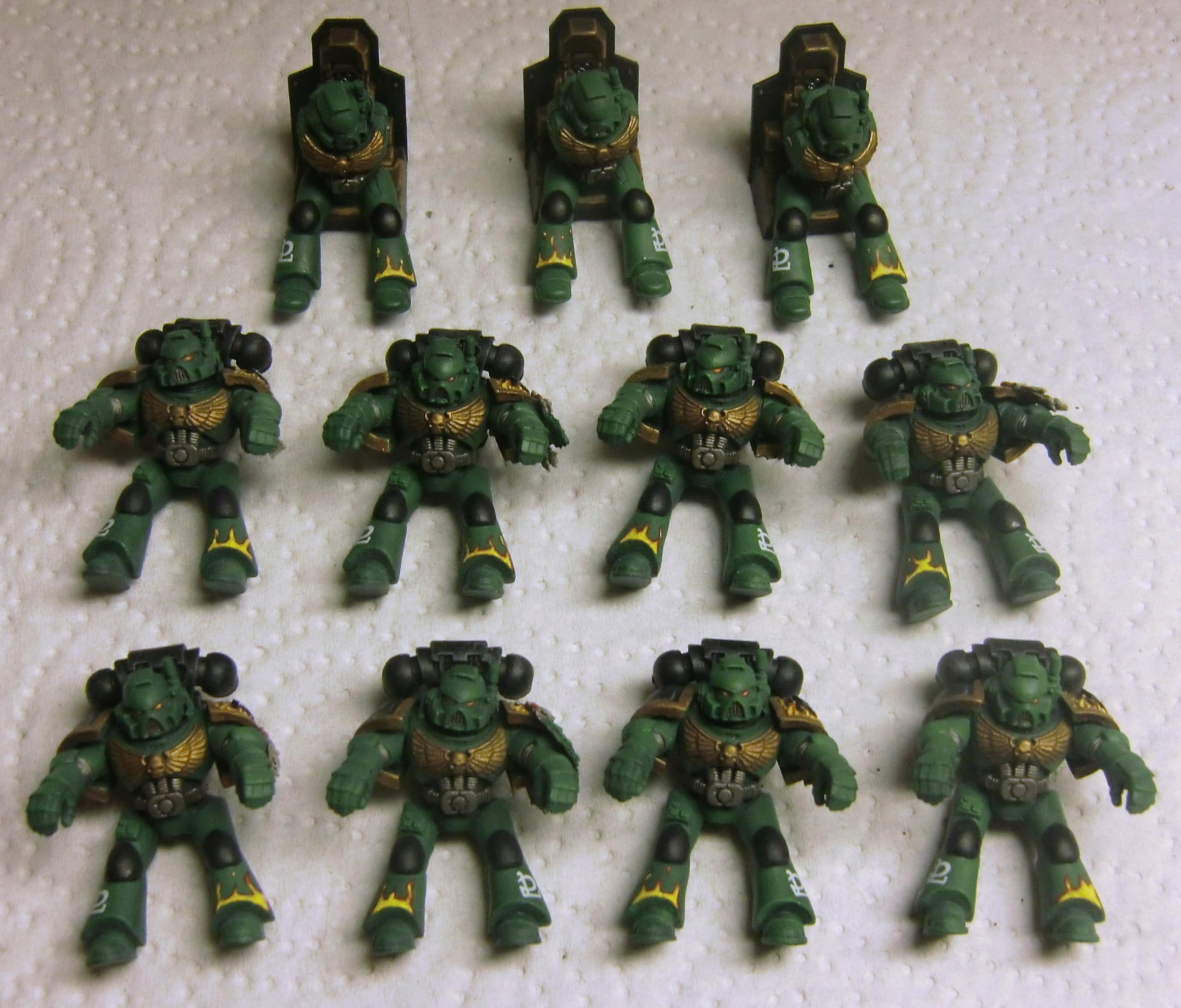Attack Bike, Bike, Flames, Forge World, Salamanders, Space Marines