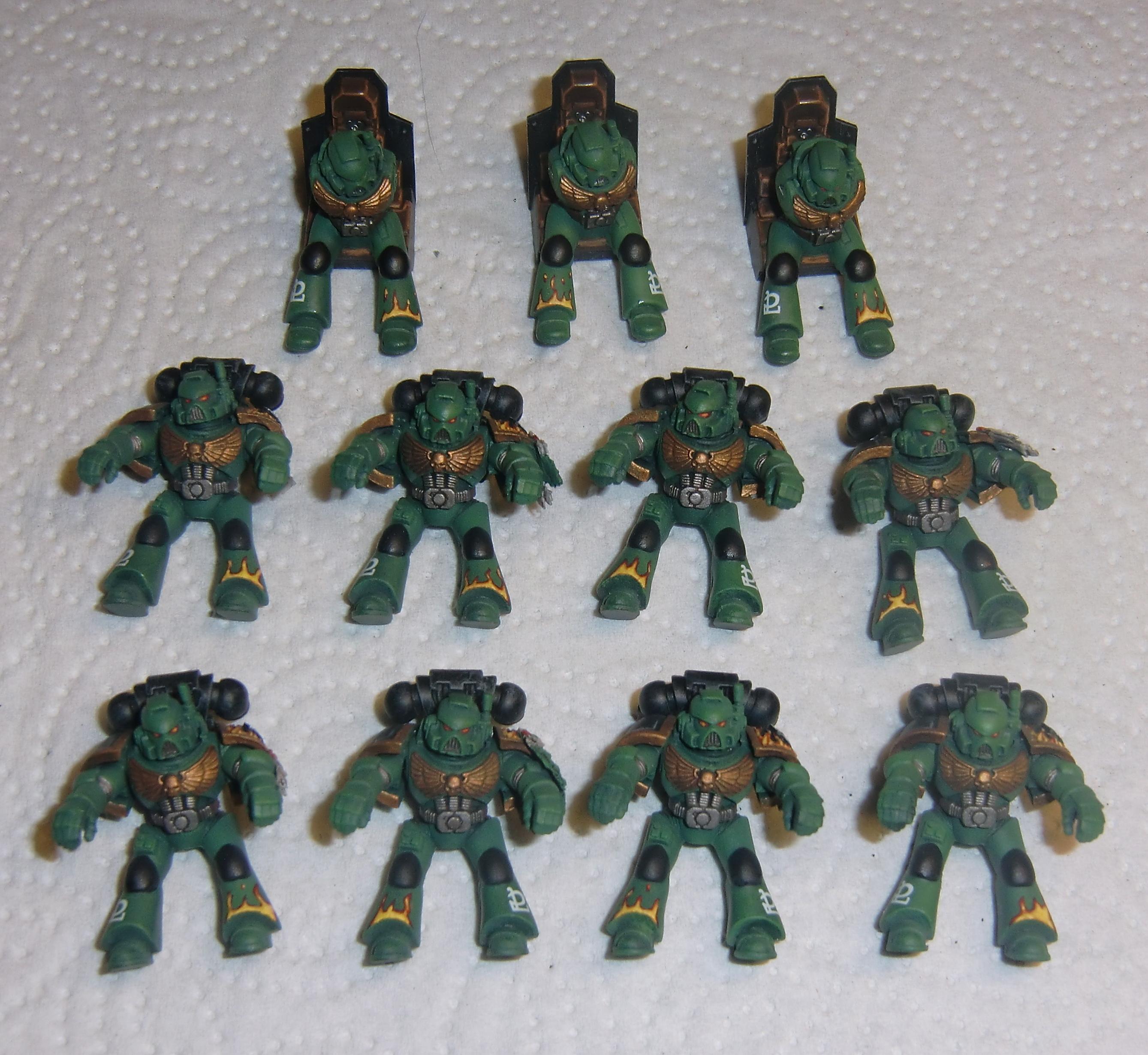 Attack Bike, Bike, Flames, Forge World, Salamanders, Space Marines
