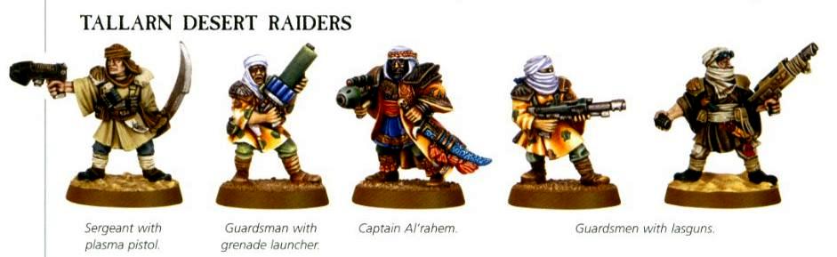Arab, Imperial Guard, Tallarn Desert Raiders
