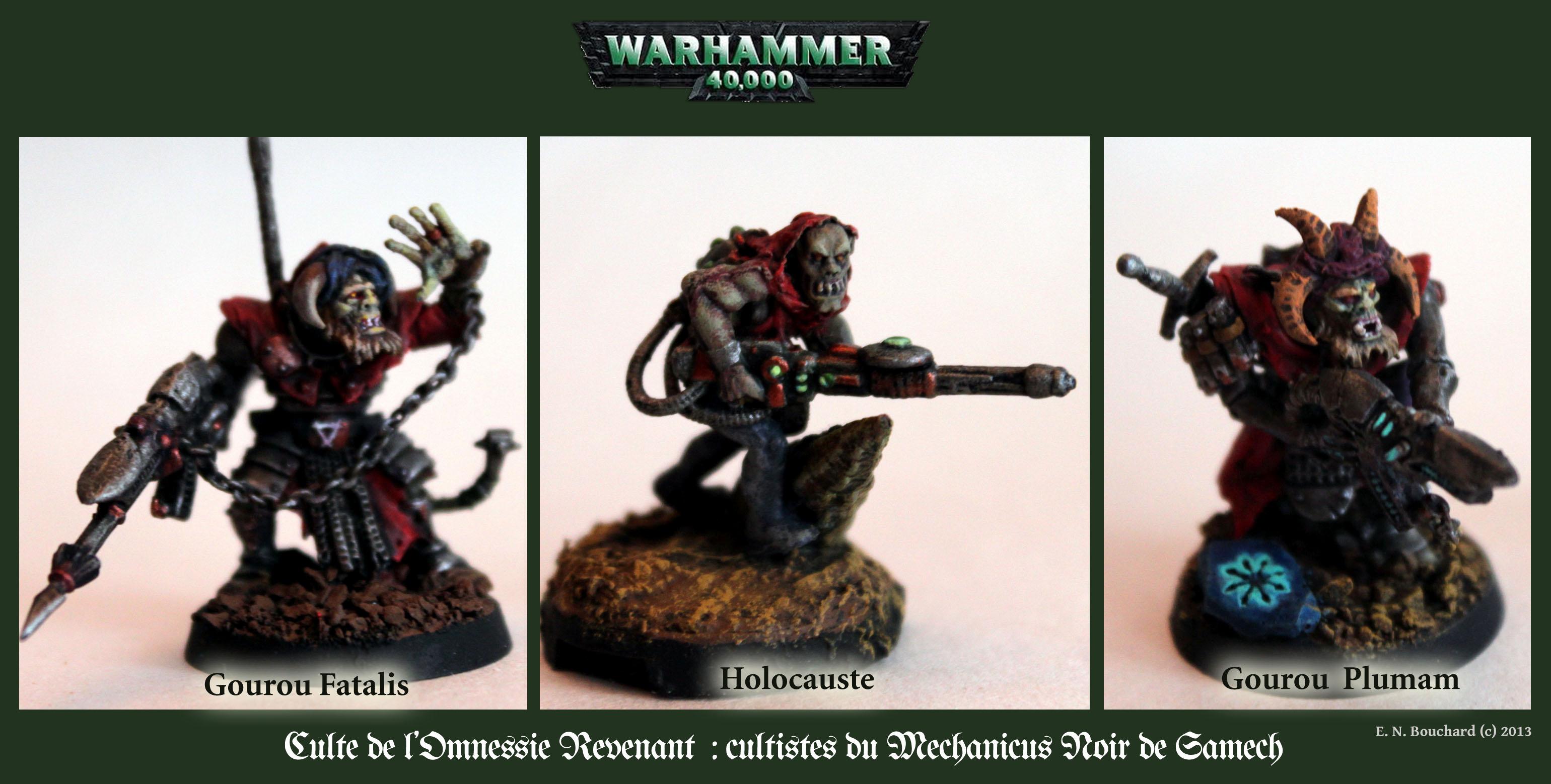 Chaos Space Marines, Conversion, Cult Of The Emperor Revenant, Cultists, Dark Mechanicus, Death Guard, Dusk Raiders, Fantasy Flight Games, Imperial Guard, Nurgle, Renegades, Rogue