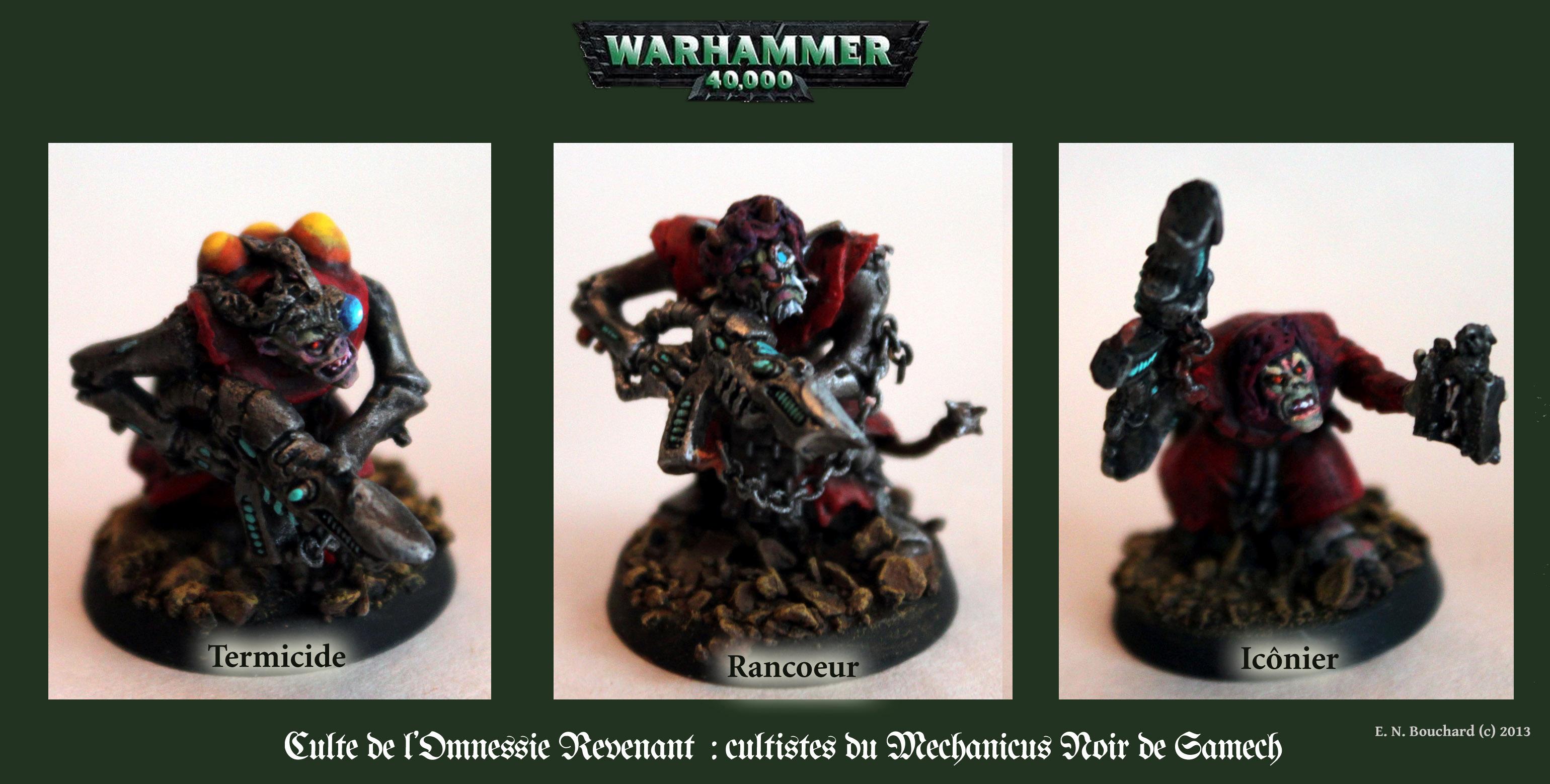Chaos Space Marines, Conversion, Cult Of The Emperor Revenant, Cultists, Dark Mechanicus, Death Guard, Dusk Raiders, Fantasy Flight Games, Imperial Guard, Nurgle, Renegades, Rogue