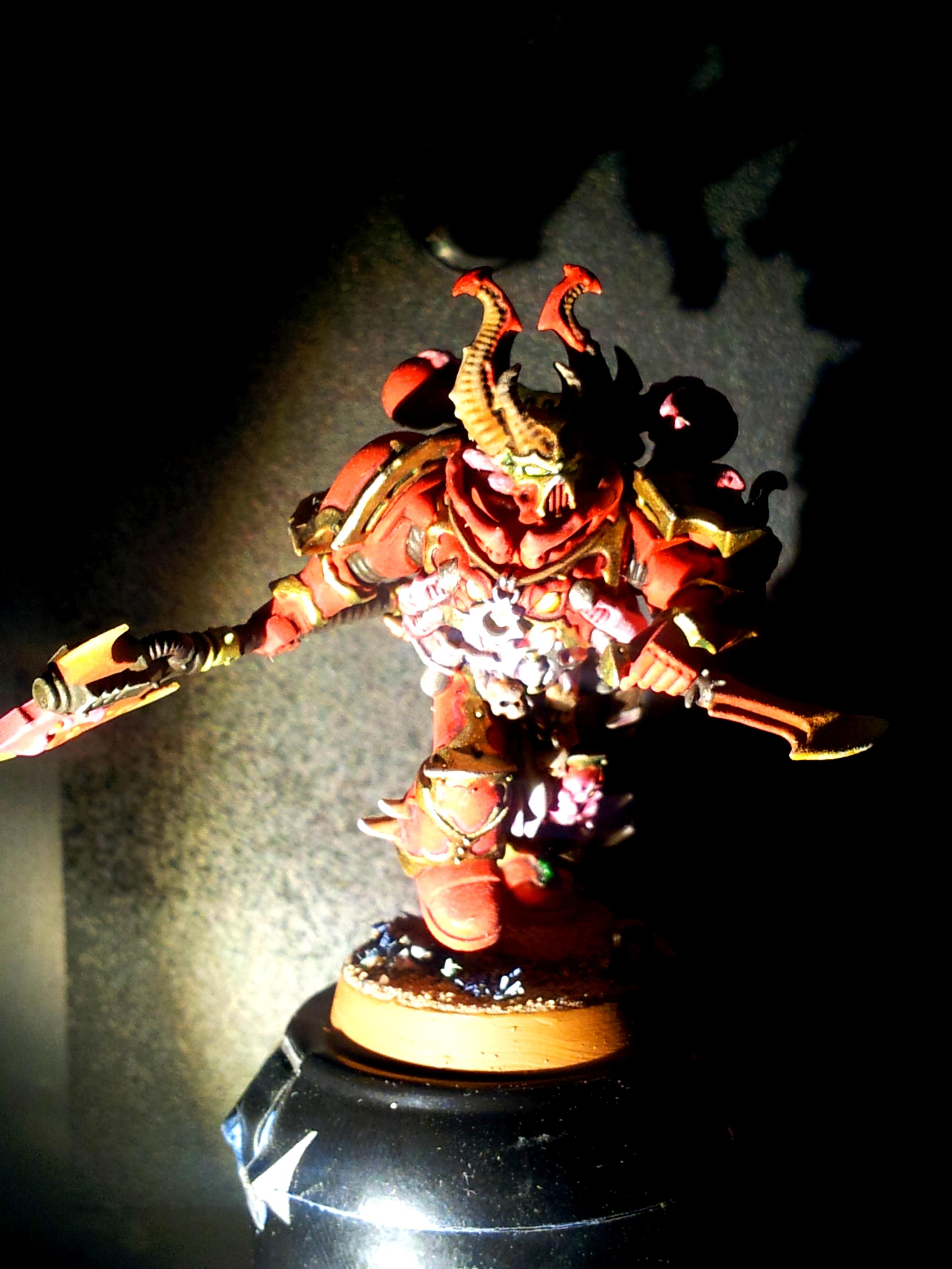 Aspiring Champion, Beserker, Khorne, Red Marine