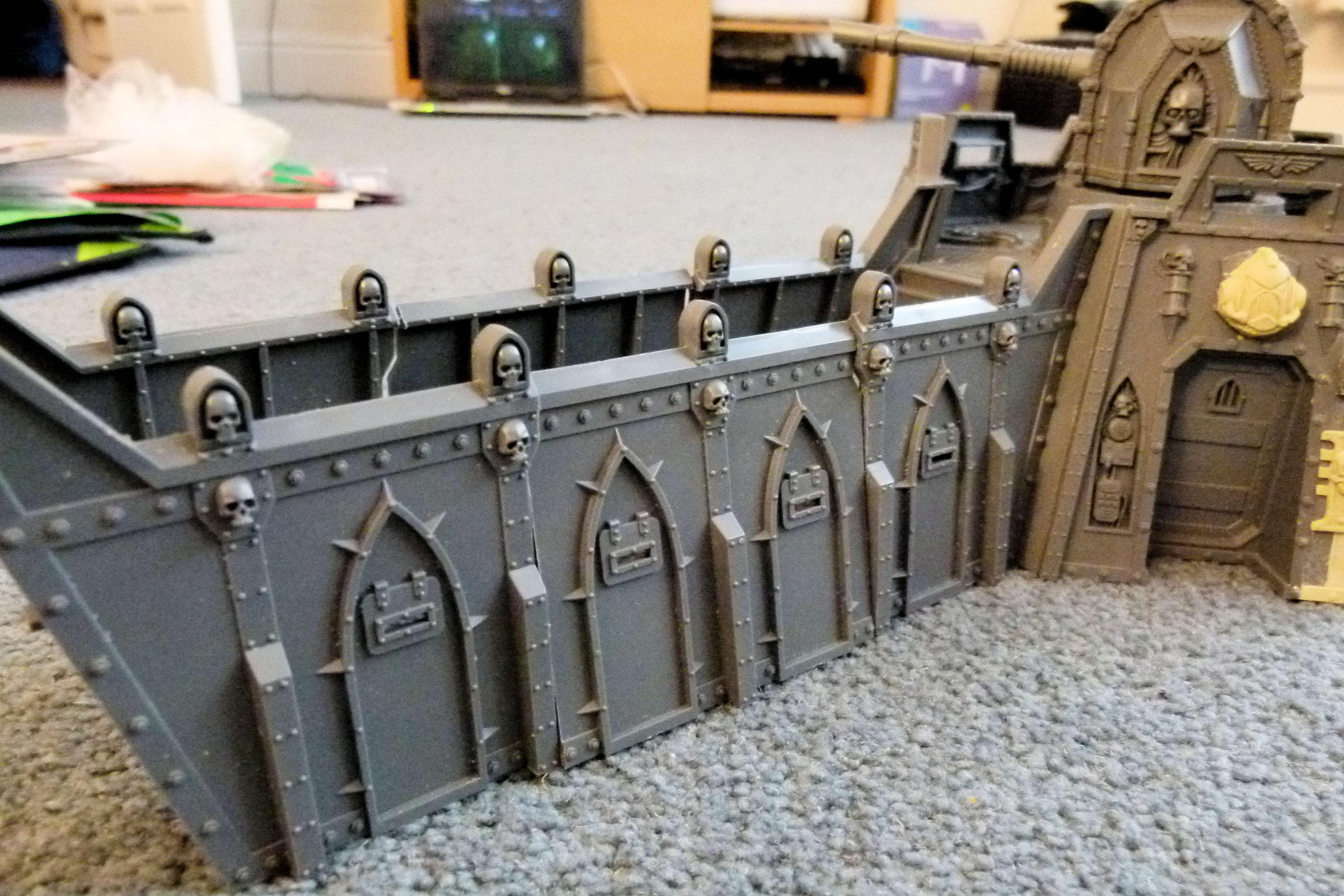 Fortress of the Damned Corridor Side view WIP