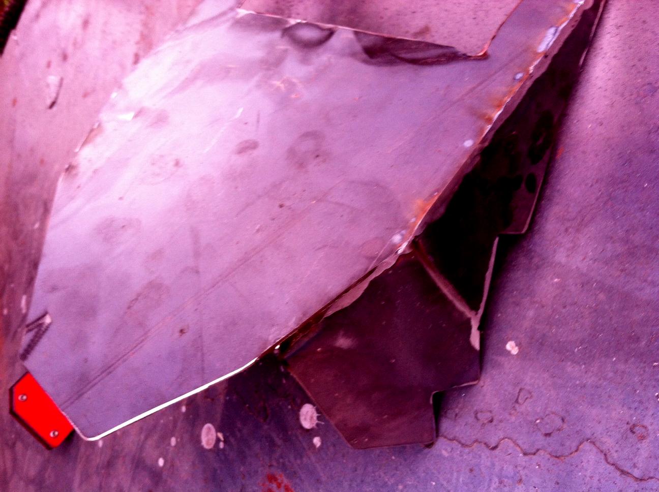 jaw plates welded