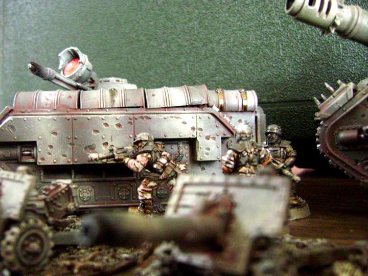Cadians, Chimera, Guardsmen, Heavy Weapon, Imperial Guard, Lasgun, Multi-laser, Warhammer 40,000