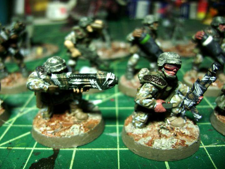 Cadians, Guardsmen, Imperial Guard, Lasgun, Plasma Gun, Warhammer 40,000