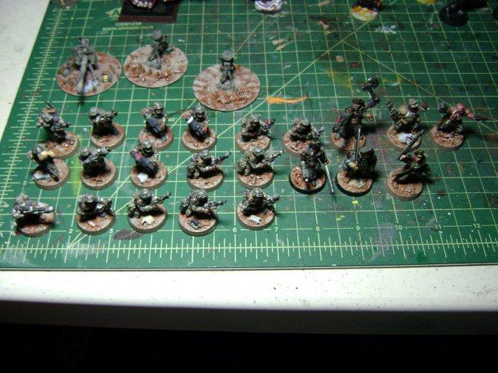 Astra, Imperial Guard, Painting