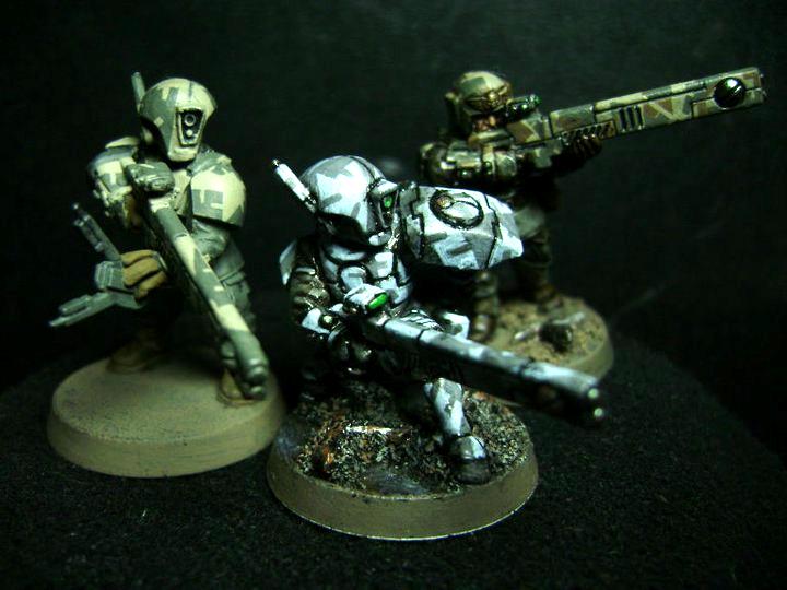 Camoflague, Imperial Guard, Tau