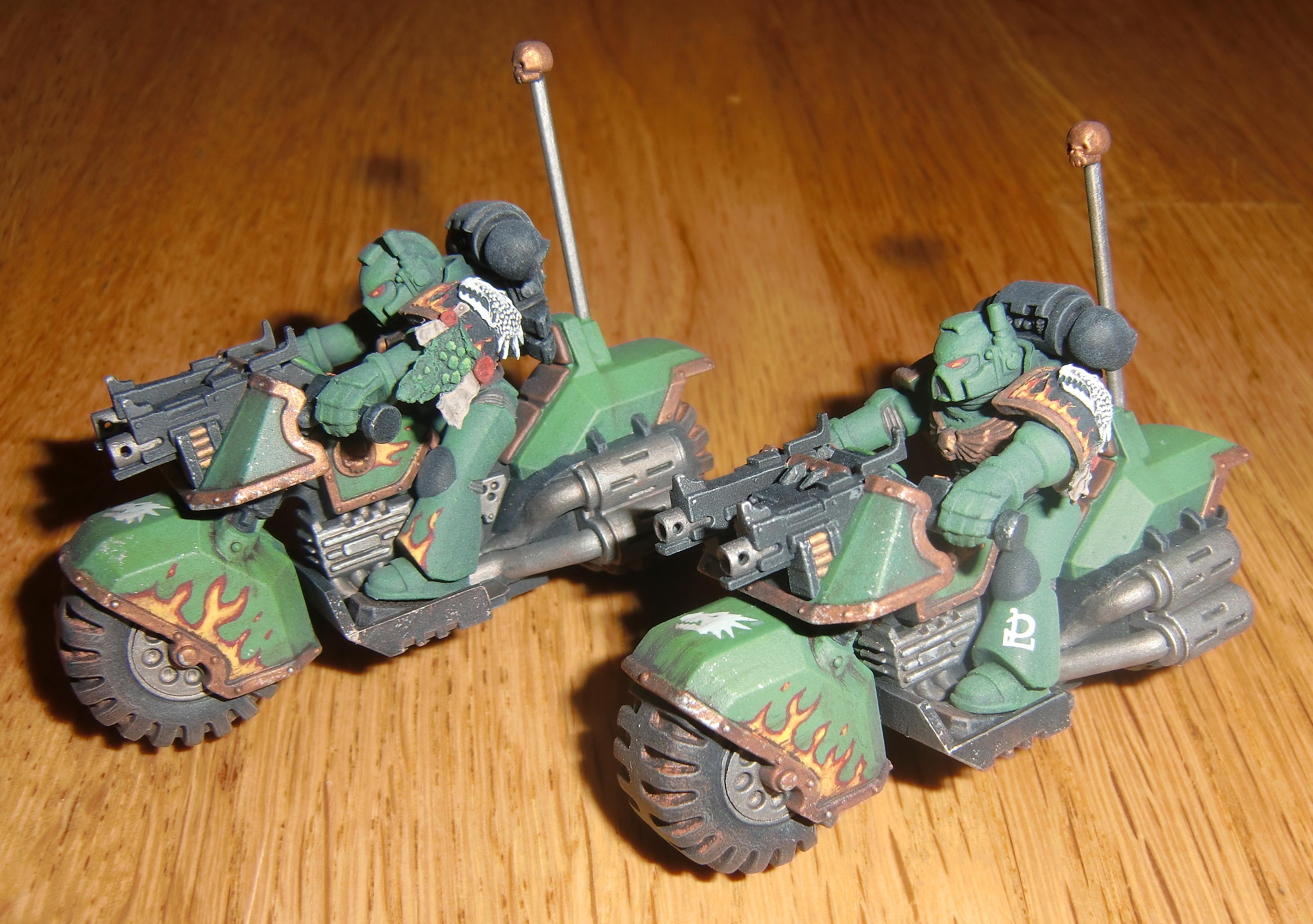 Bike, Flames, Forge World, Salamander, Space Marines