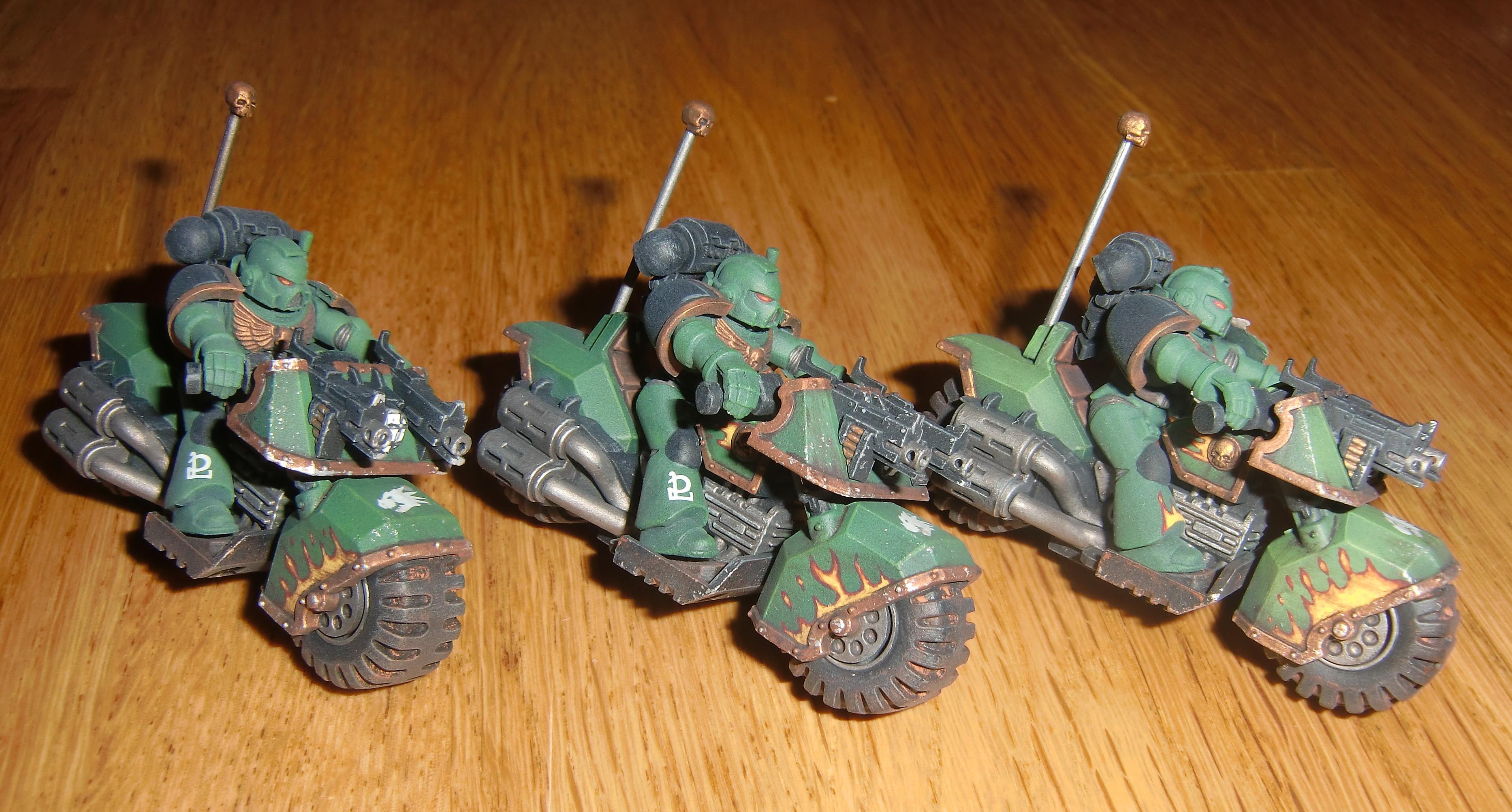 Bike, Flames, Forge World, Salamander, Space Marines